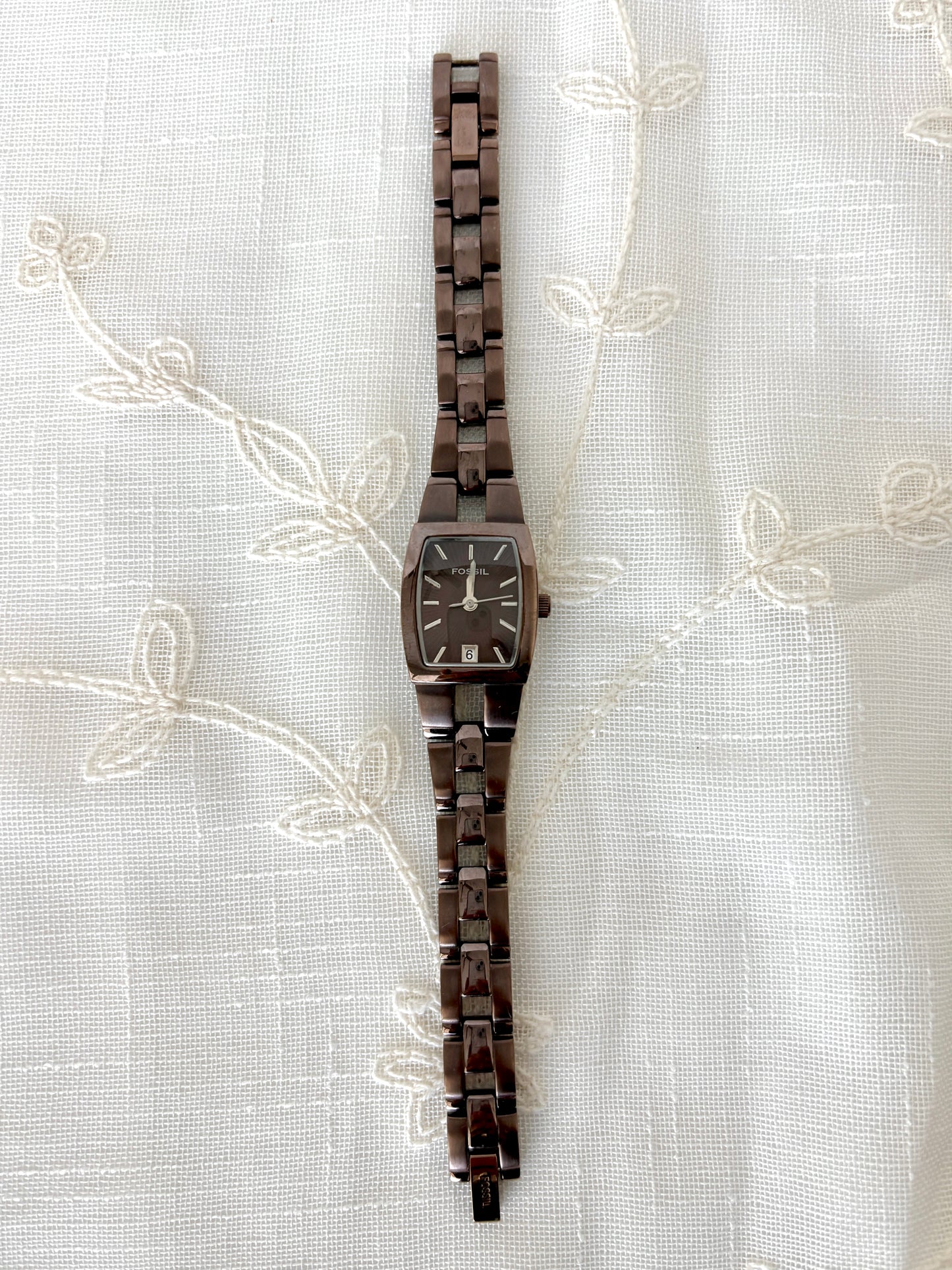 Fossil Brown Classic Link Watch
