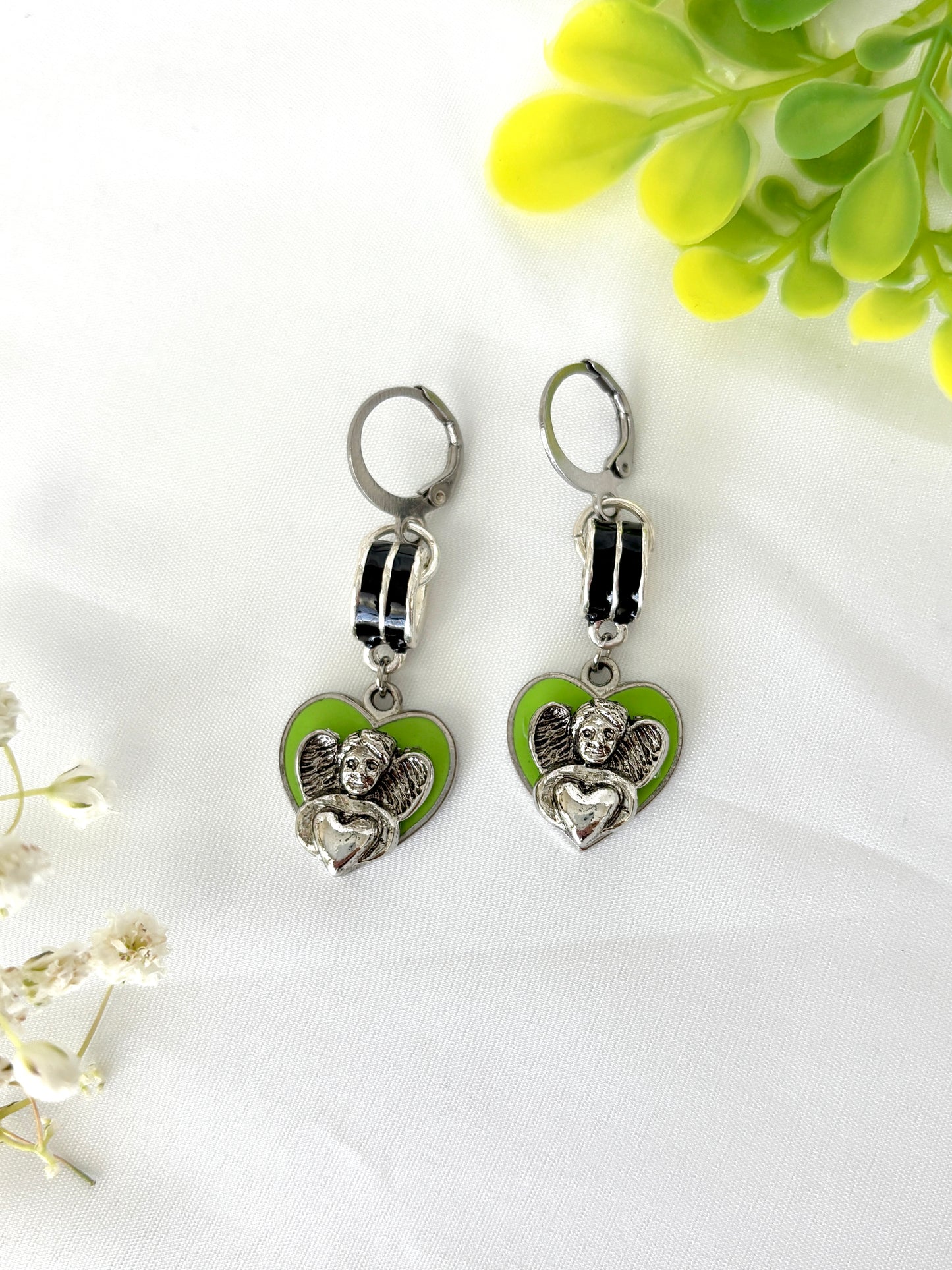 “Neon Saints” Earrings