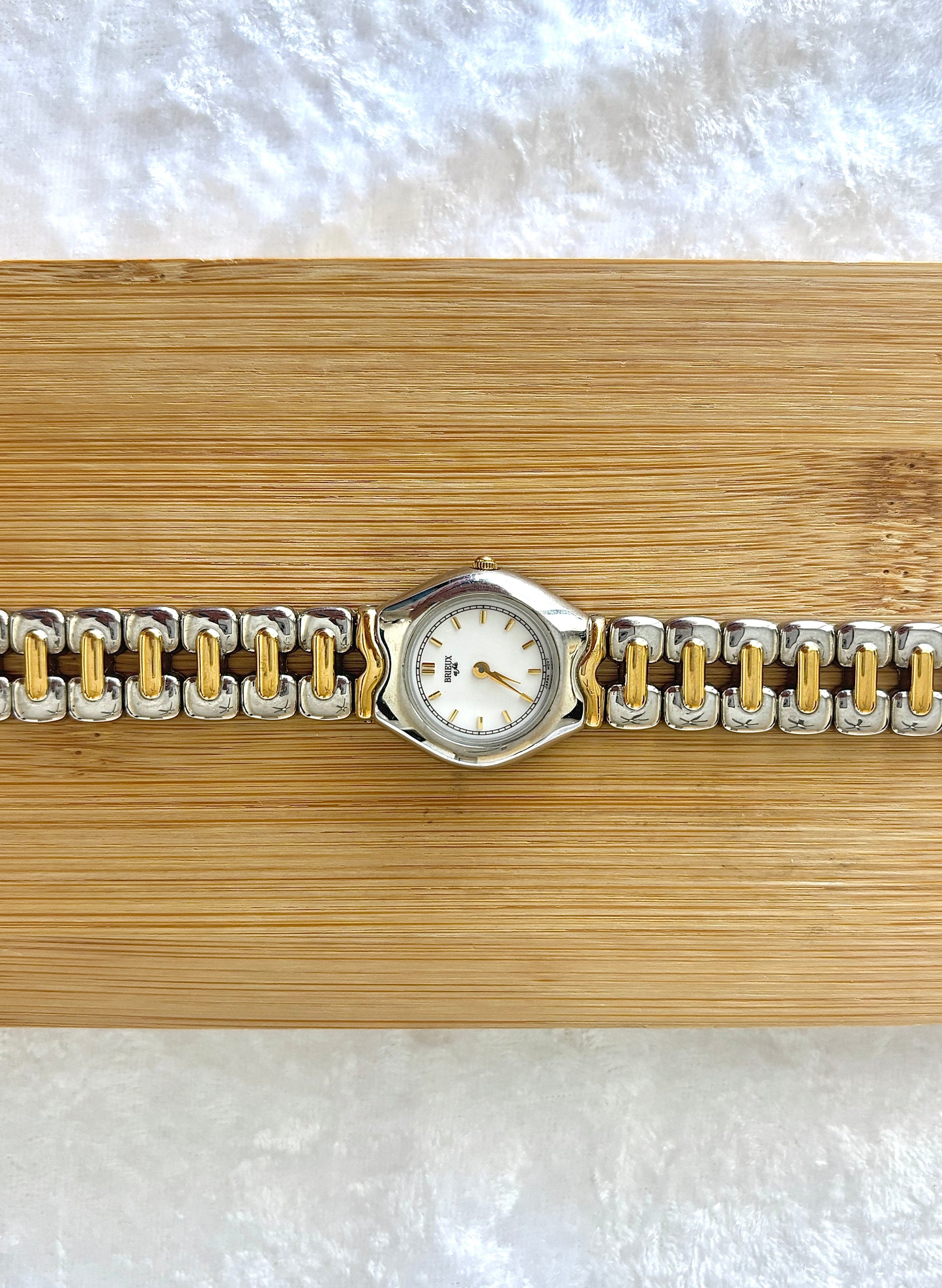 Dual Tone Watch Choker - Brieux