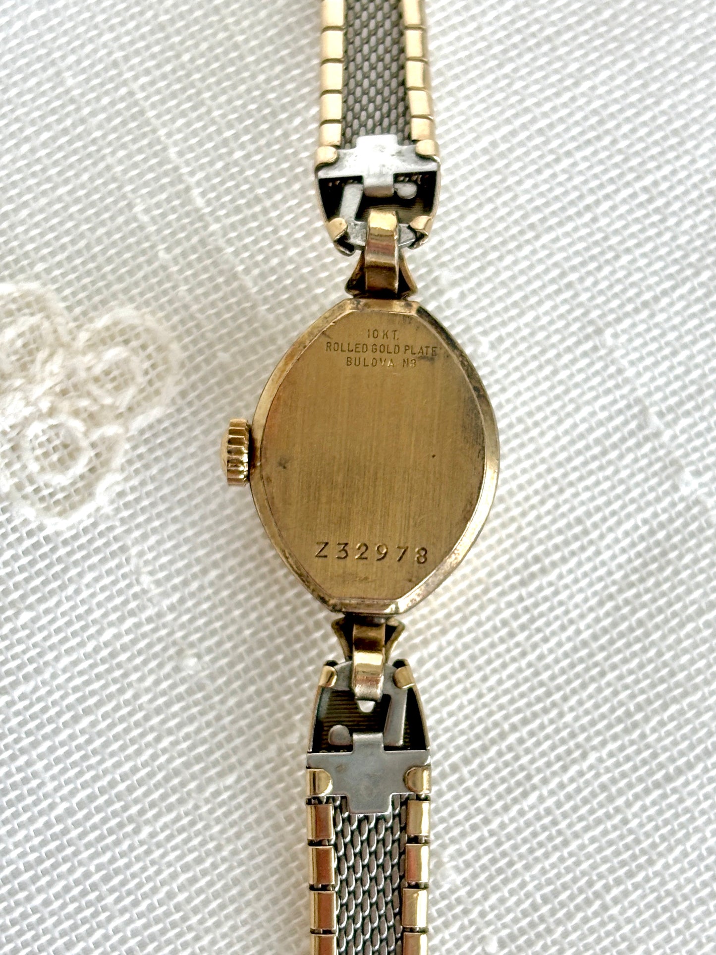 Bulova Dainty N3 Gold Watch
