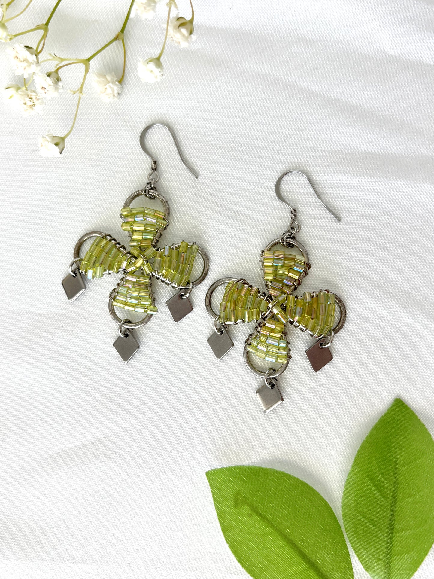 “Clover Field” Earrings