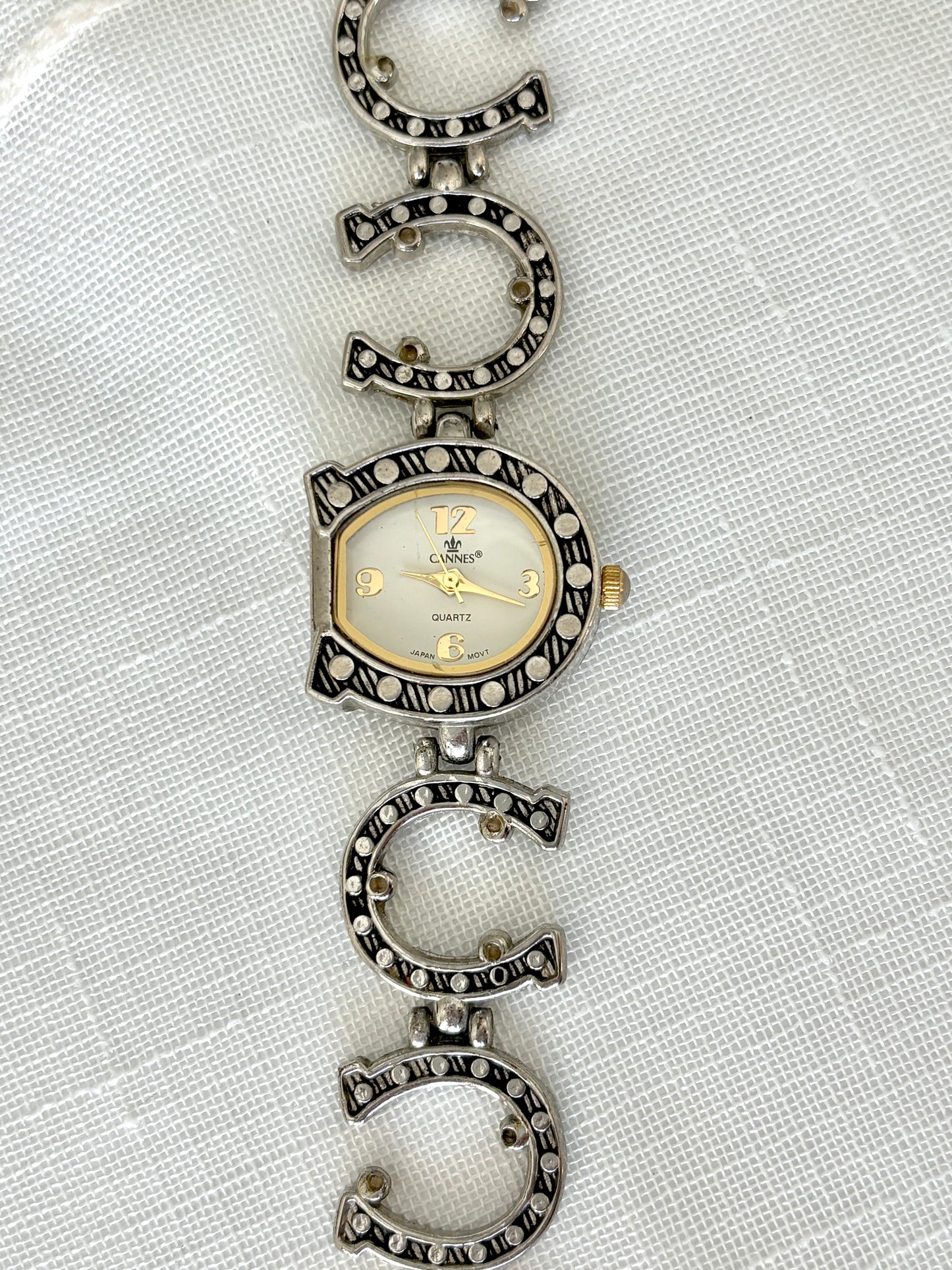 Cannes Horseshoe Band Toggle Watch Bracelet