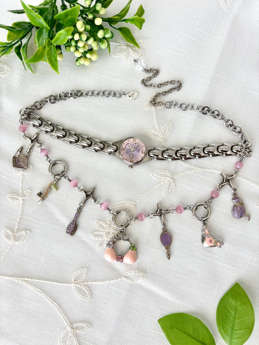 "Ladies Night" Watch Necklace
