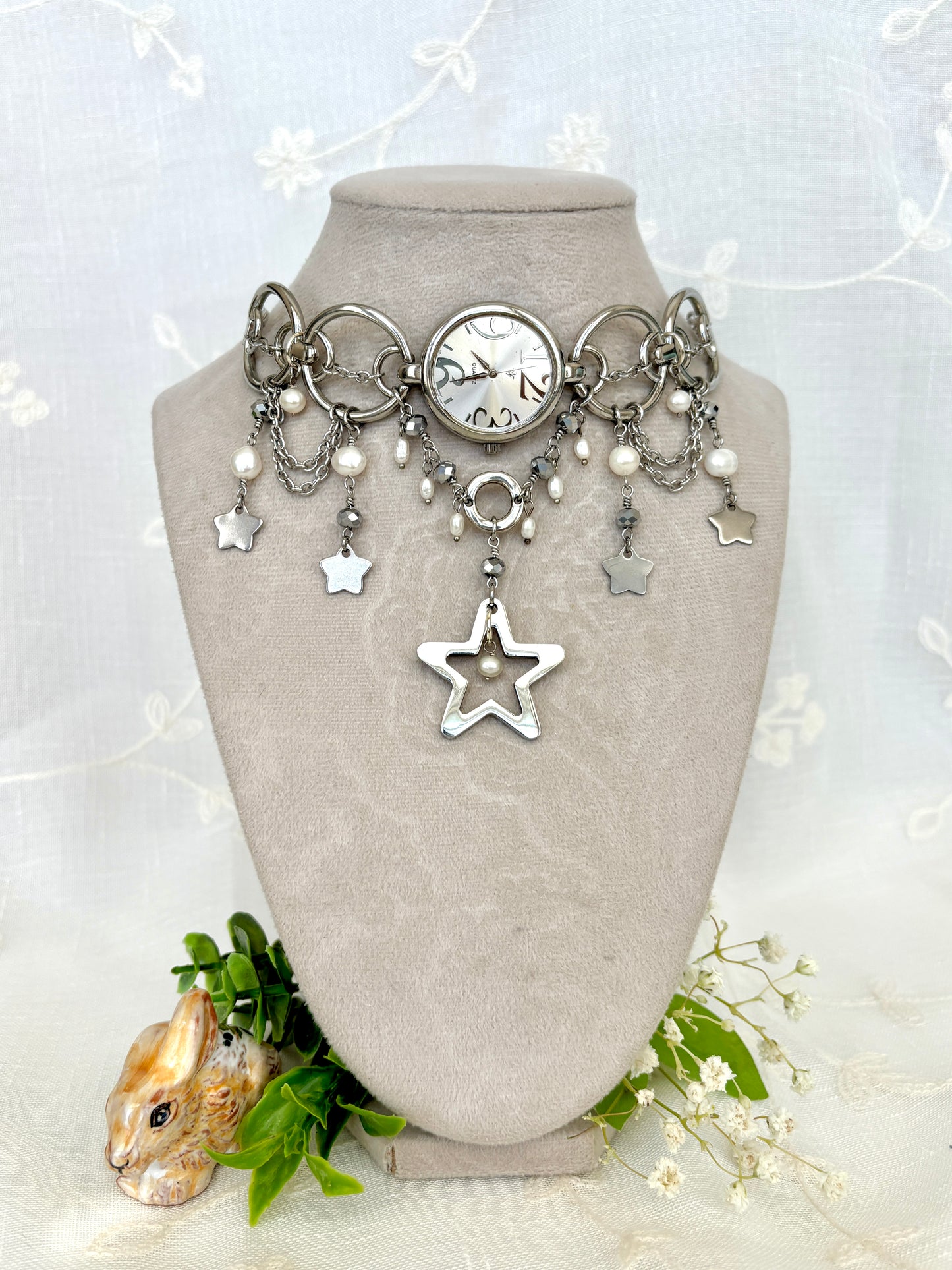 “Super Nova” Watch Necklace