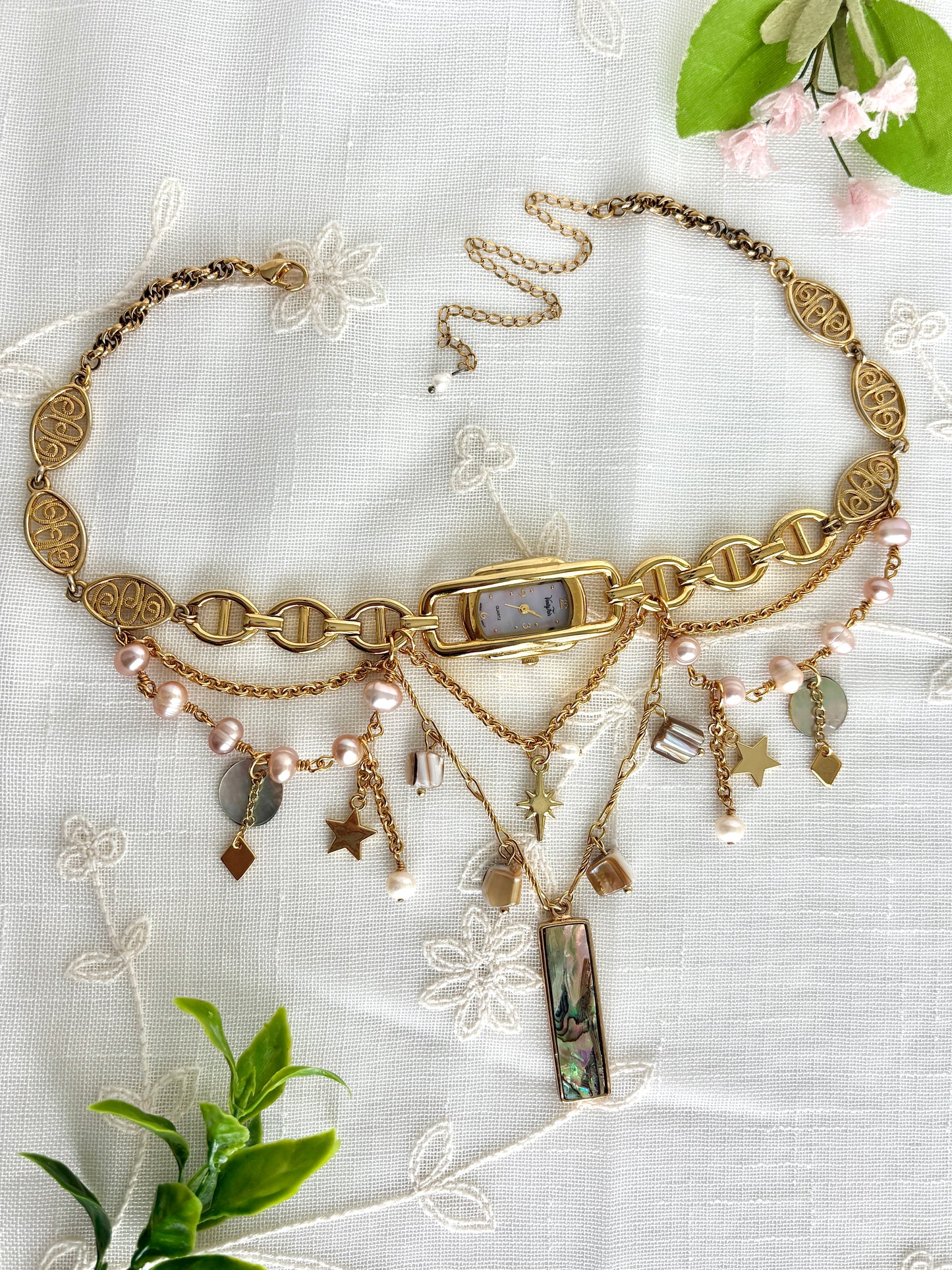 “Galax-Sea” Watch Necklace