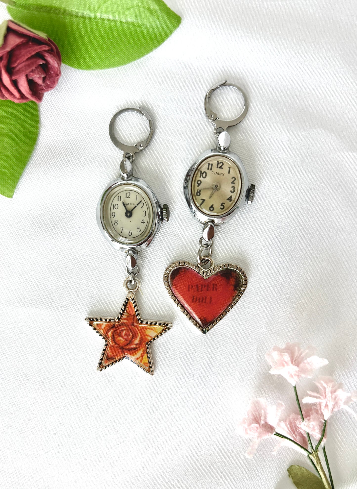 “Diva Dream” Watch Earrings
