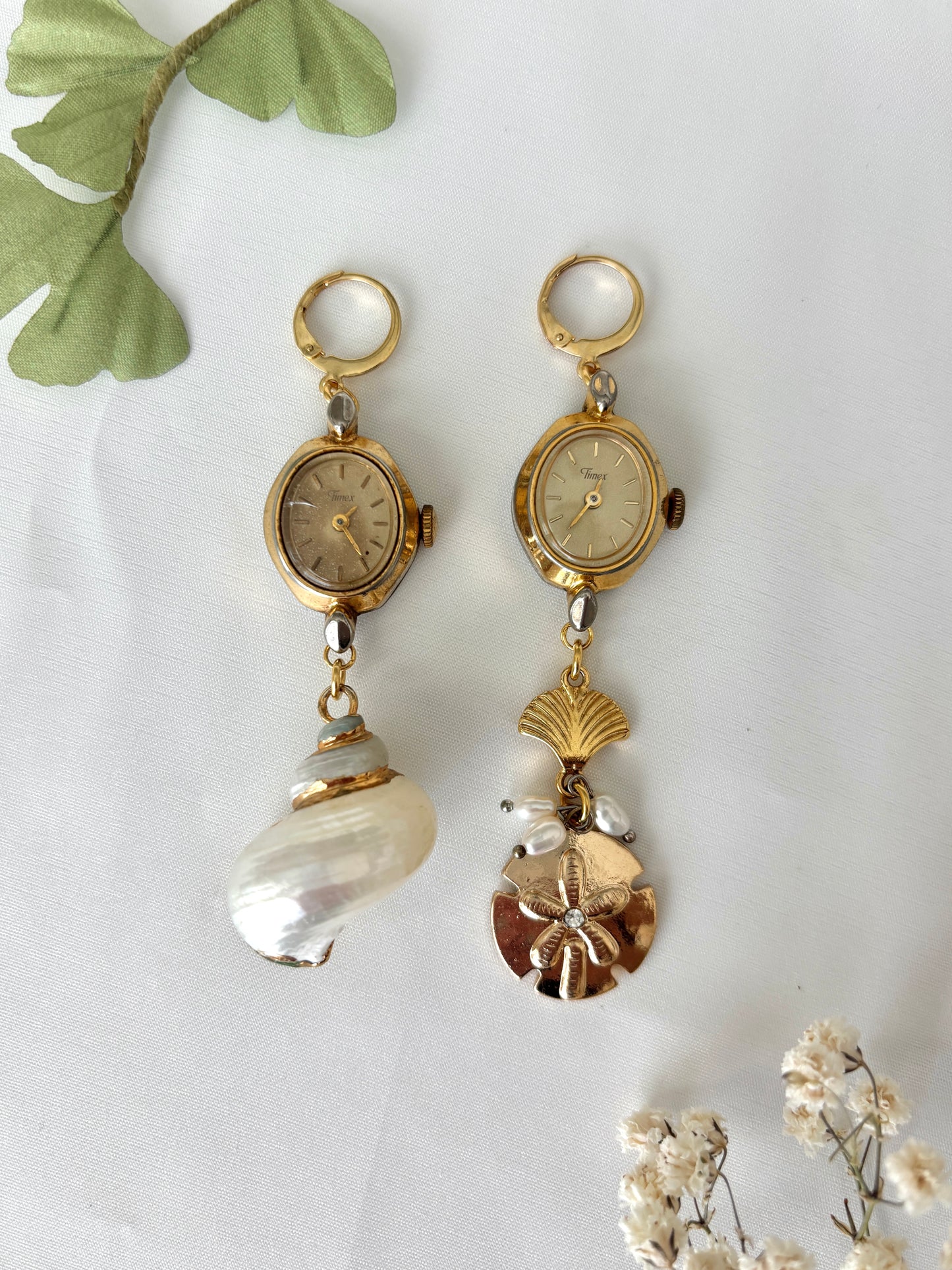 “Sea Me Now” Watch Earrings