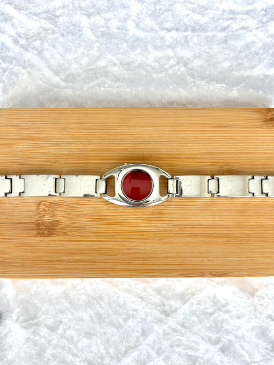 Red Digital Watch Choker - Prima Donna