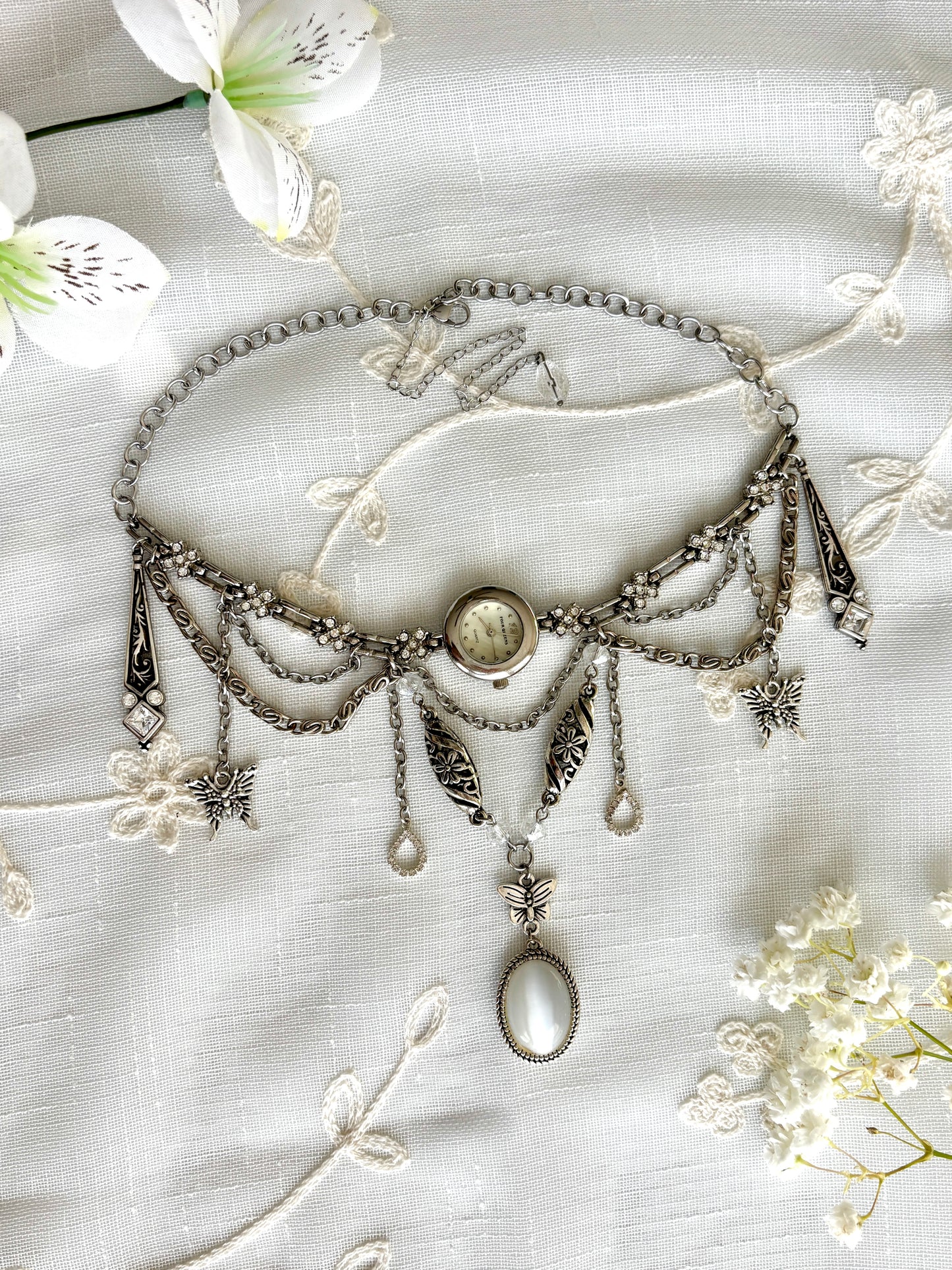 “Metamorphical” Watch Necklace