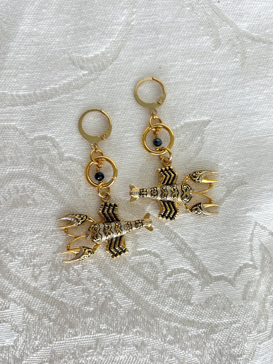“Lobstah” Earrings