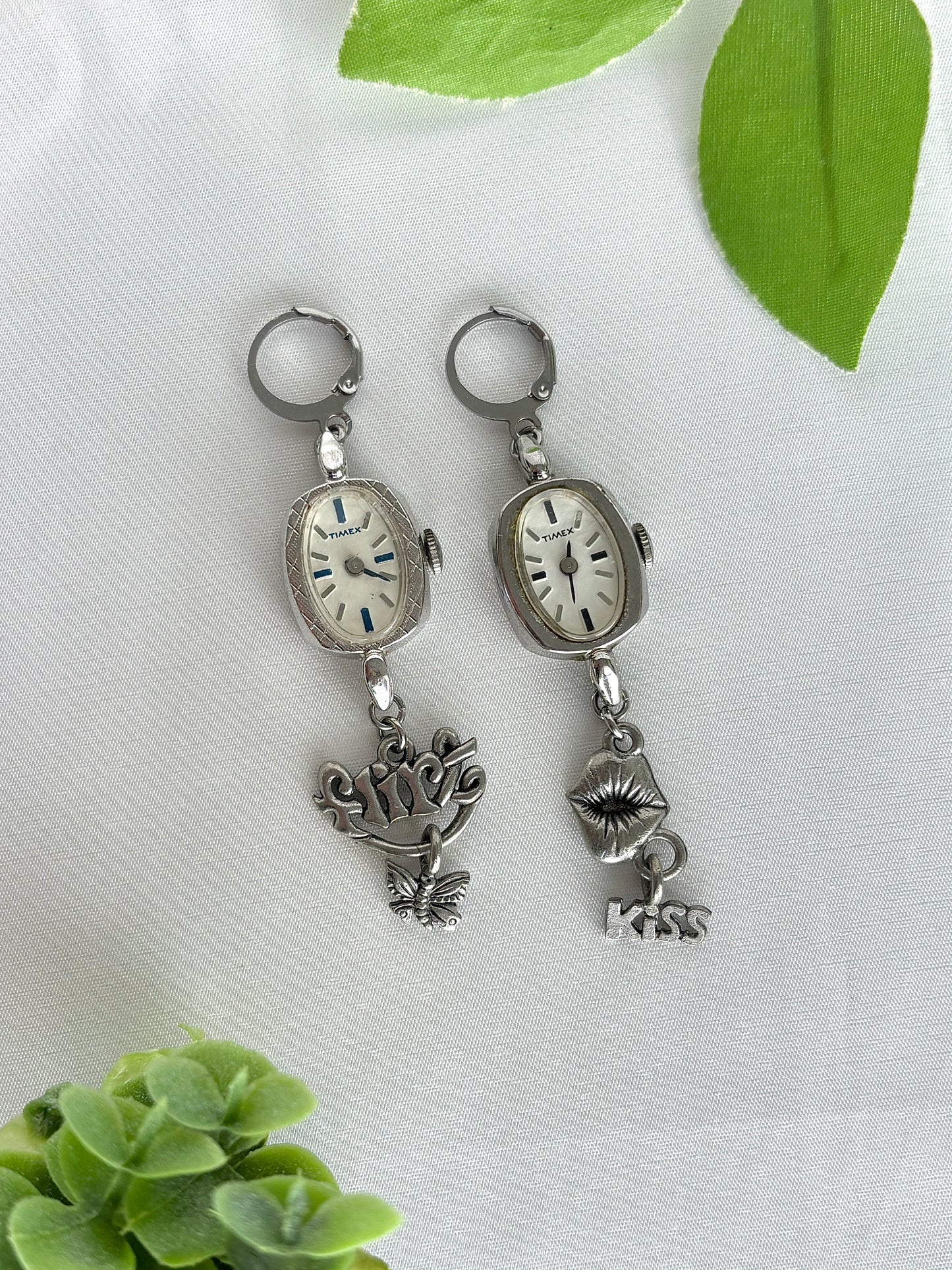 "You Wish" Watch Earrings