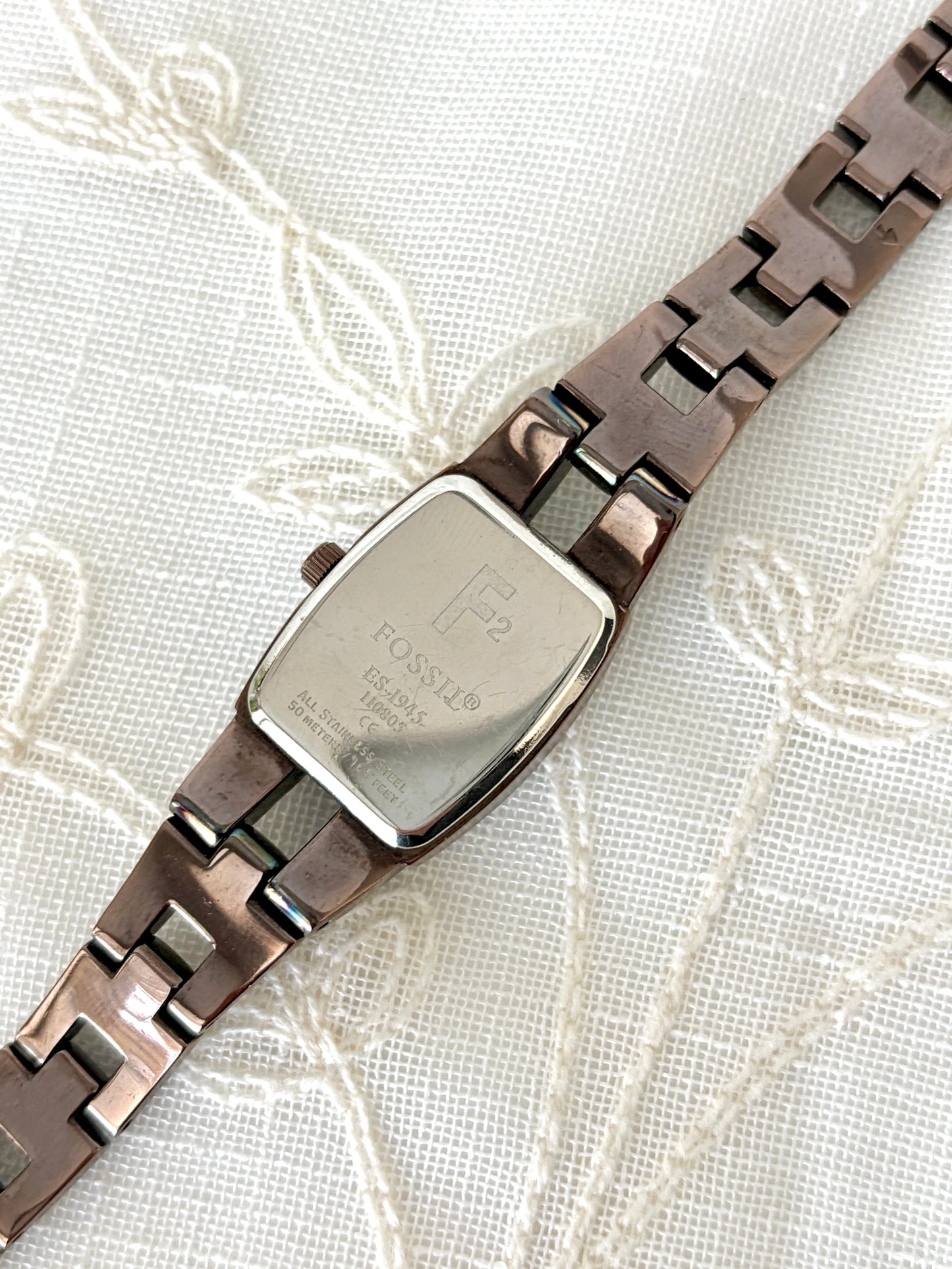 Fossil Brown Classic Link Watch