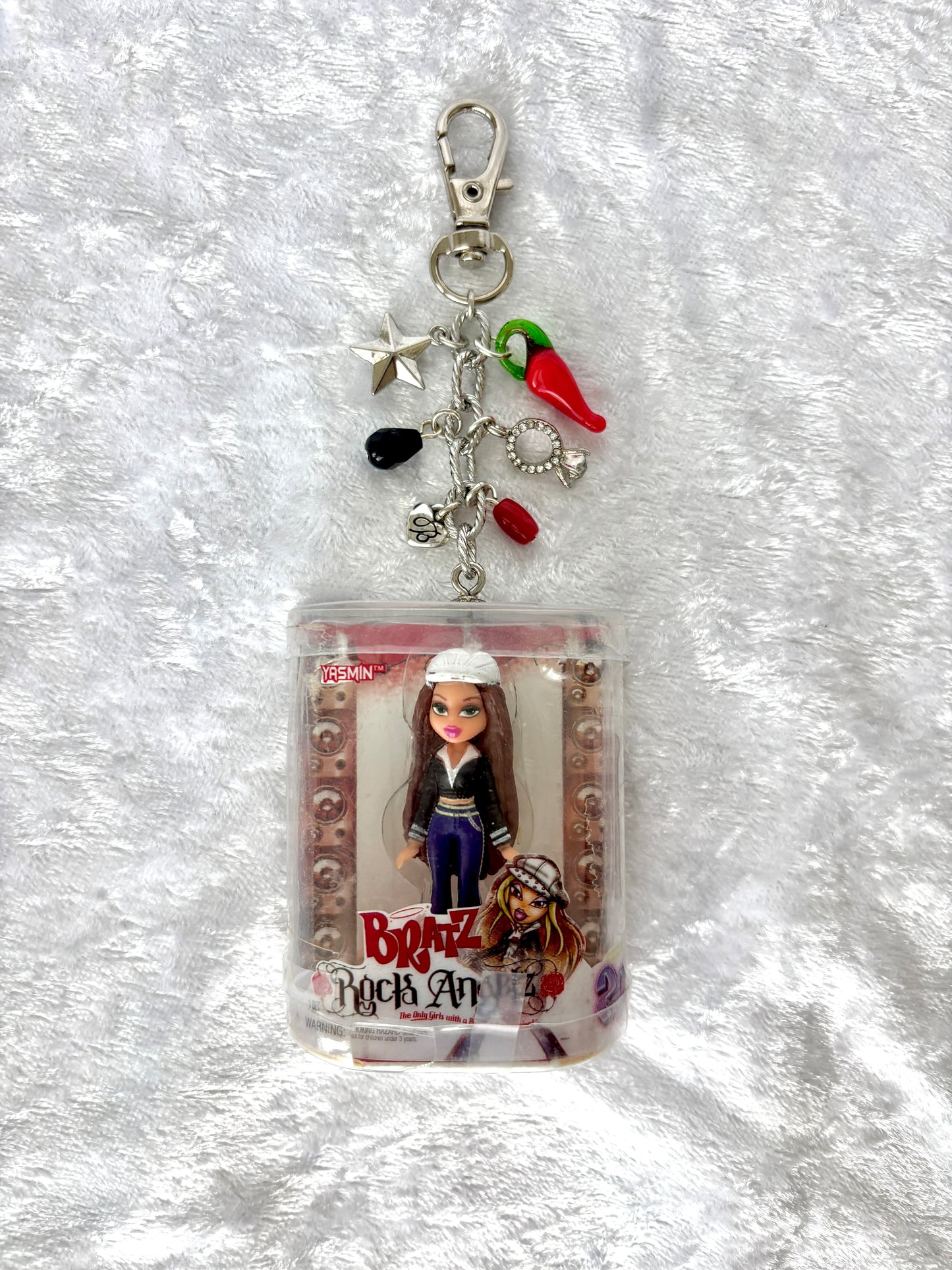Bratz “Rock Angelz” Charmed Keychain - Yasmin