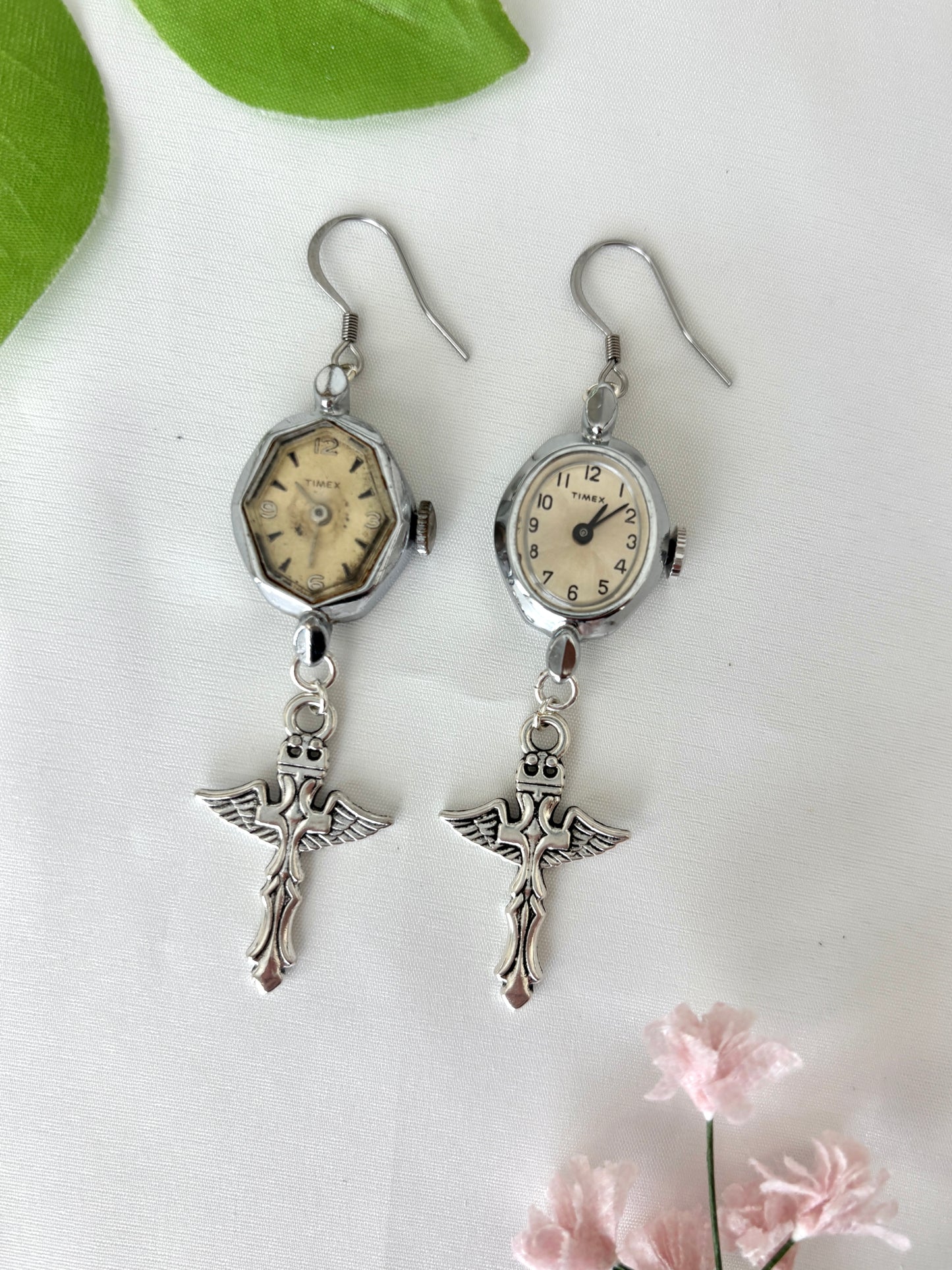 “Stay Sharp” Watch Earrings