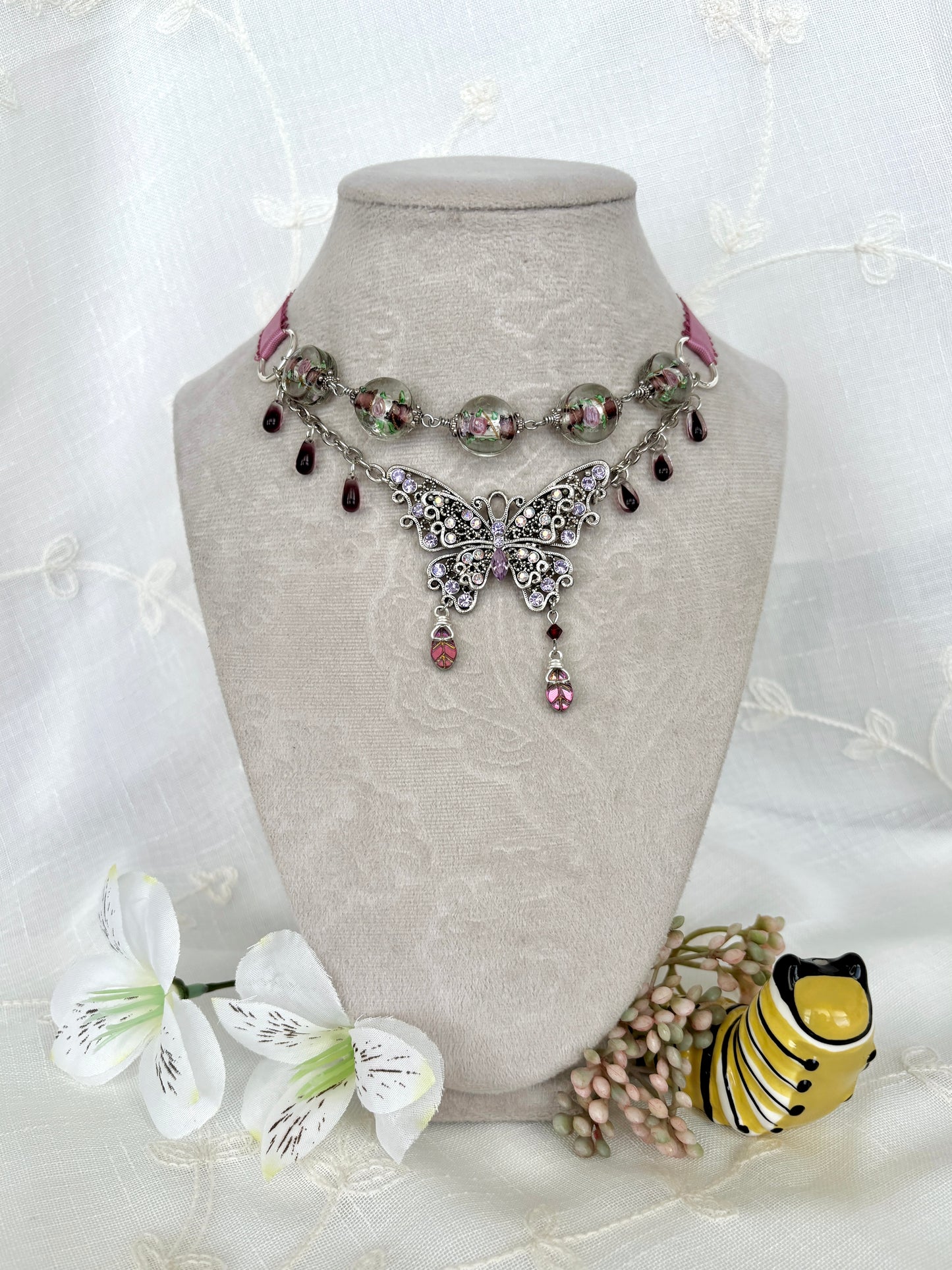 Emperor Butterfly Necklace