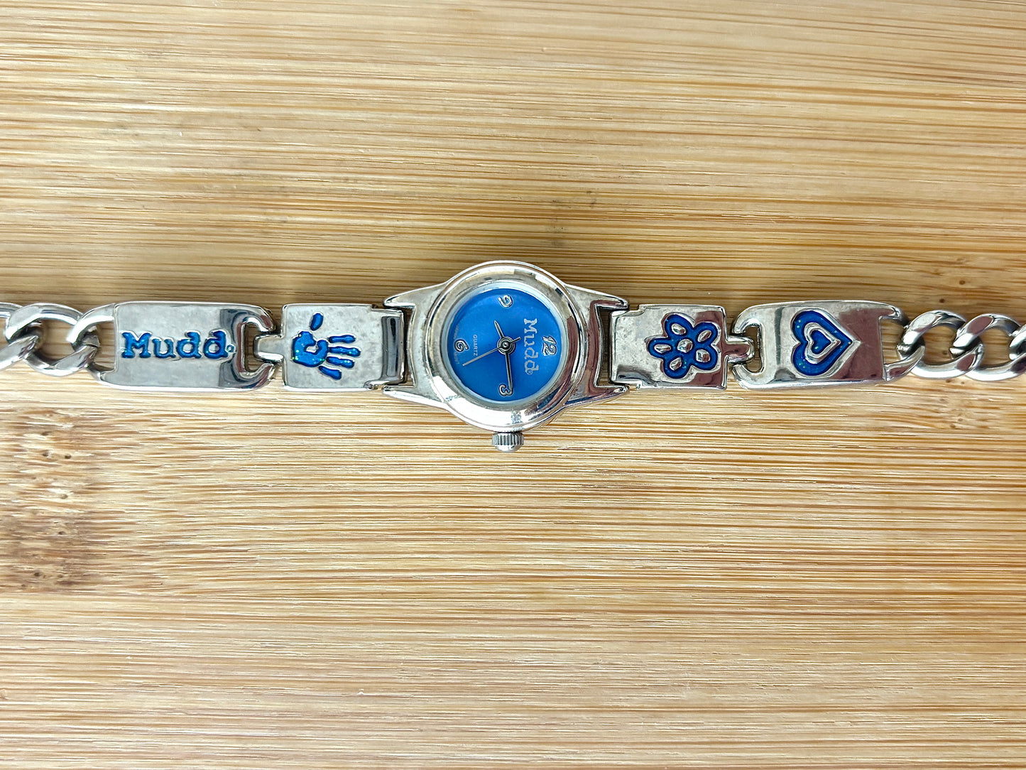 Blue Enamel Watch Choker - Mudd