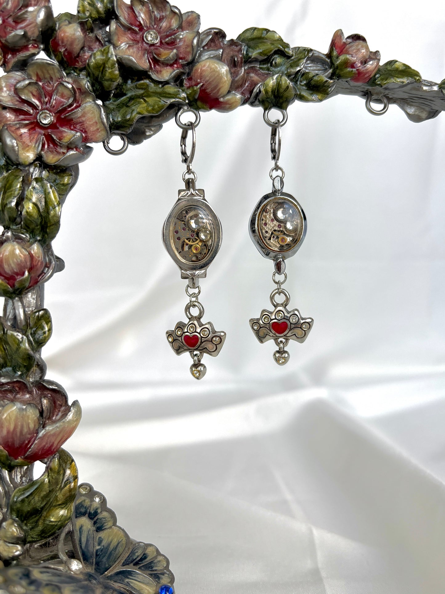 "Princess Perona" Watch Earrings