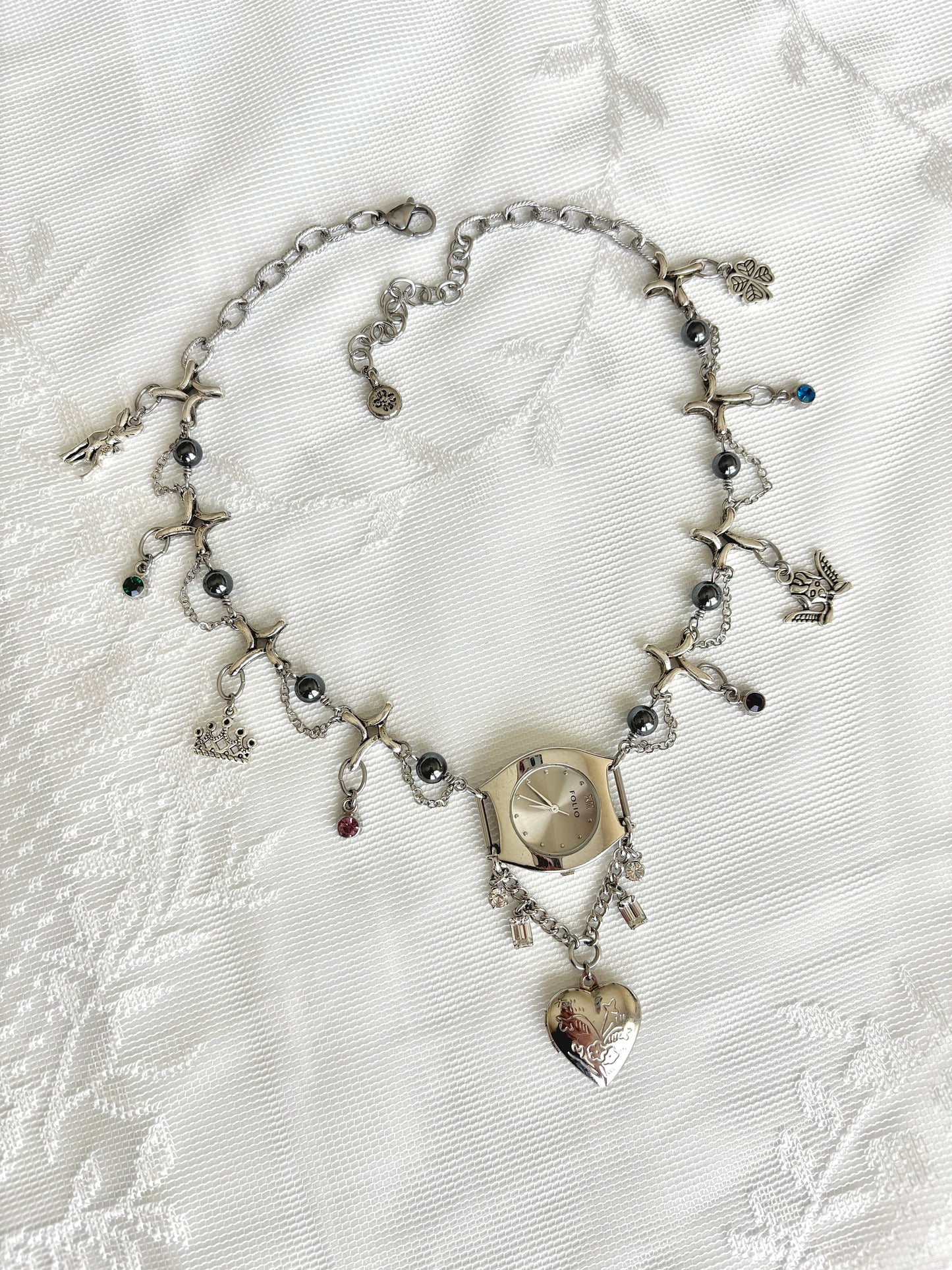 “Charmed To Meet You” Watch Necklace