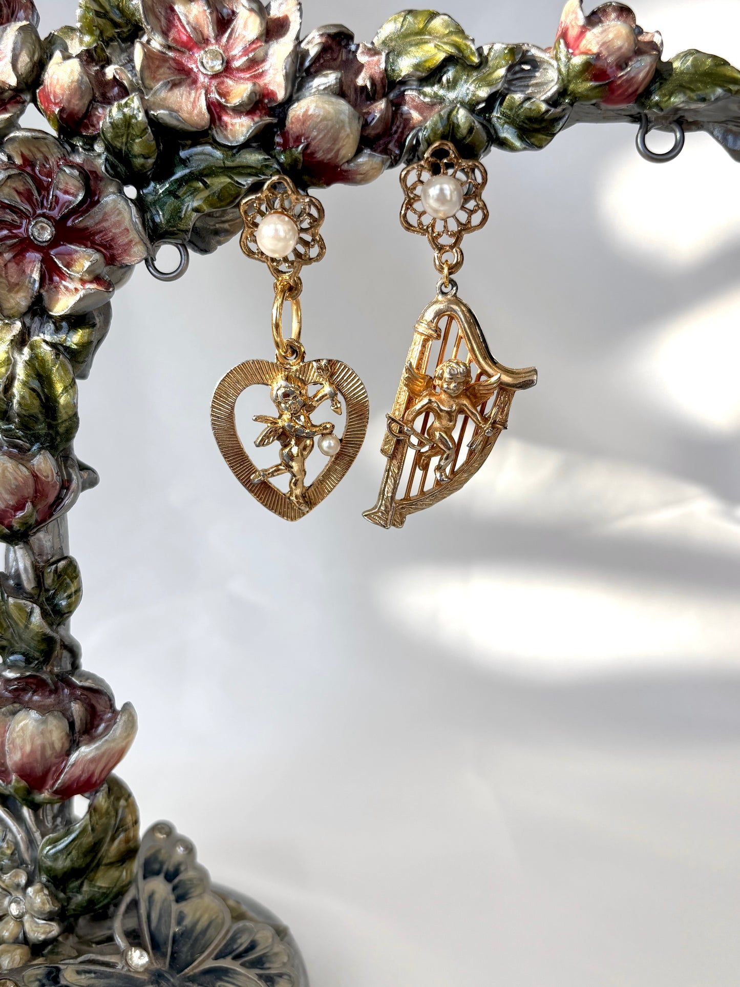 "Cupid's Caress" Earrings