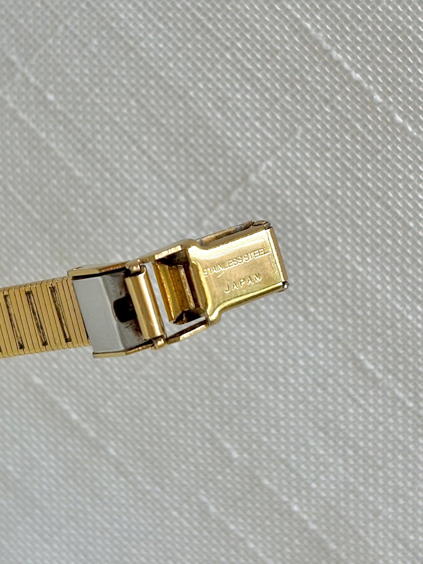 Pulsar Square Goldtone Classy Watch