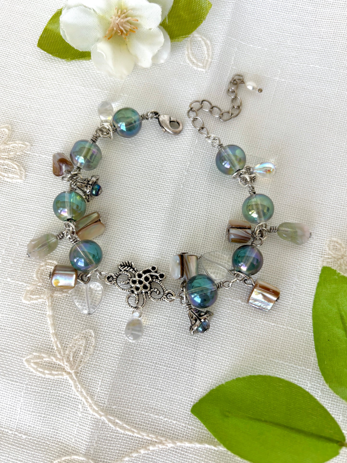 "Bubbly Personality" Charm Bracelet