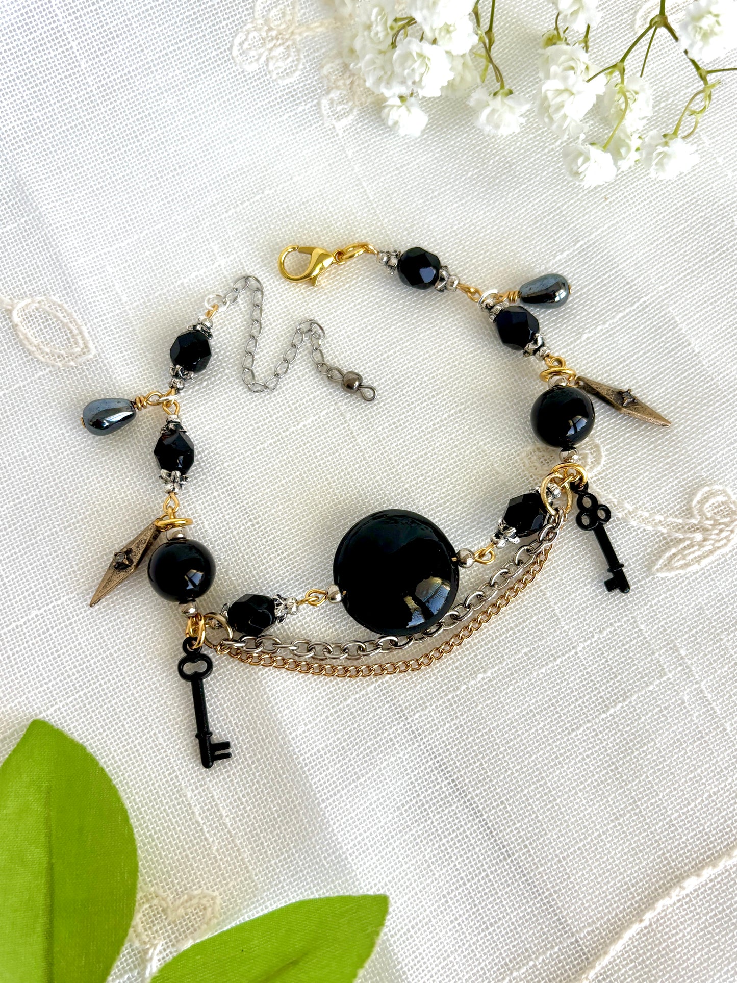 "Mixed Messages" Charm Bracelet