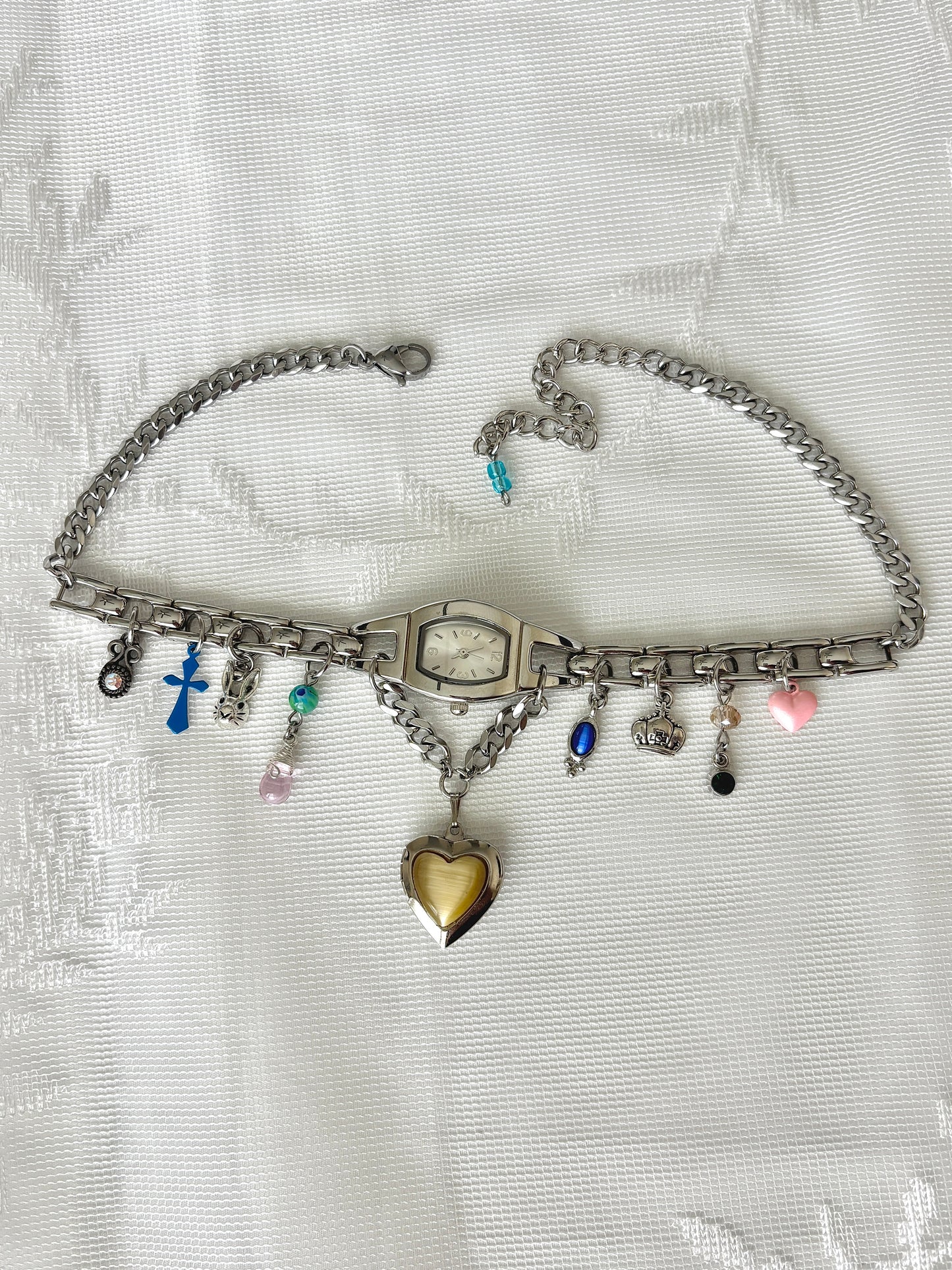 “Ms. Misc” Watch Necklace
