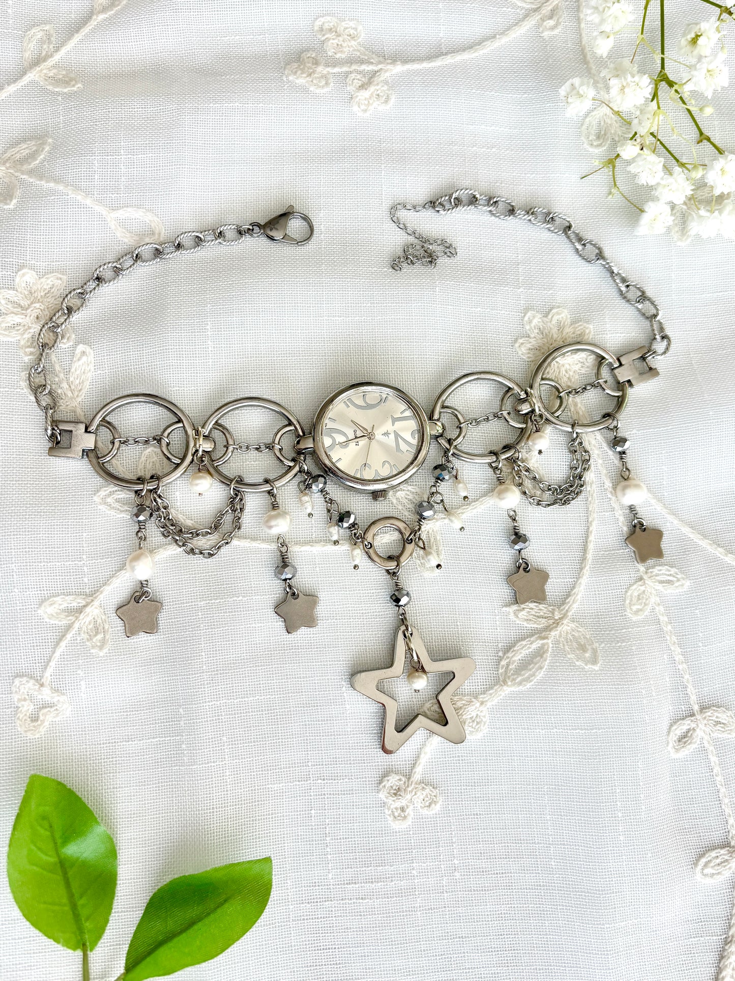 “Super Nova” Watch Necklace