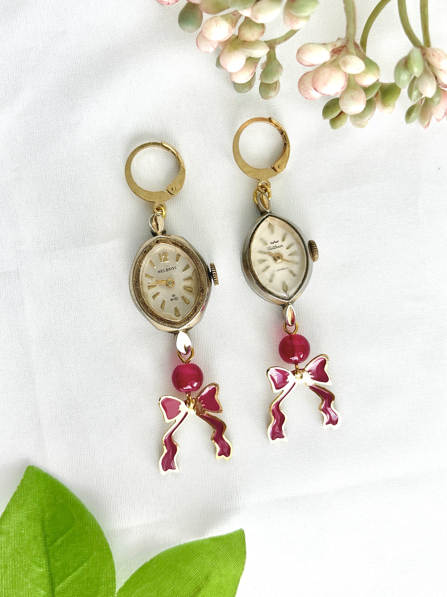 “Love Me Knot” Watch Earrings