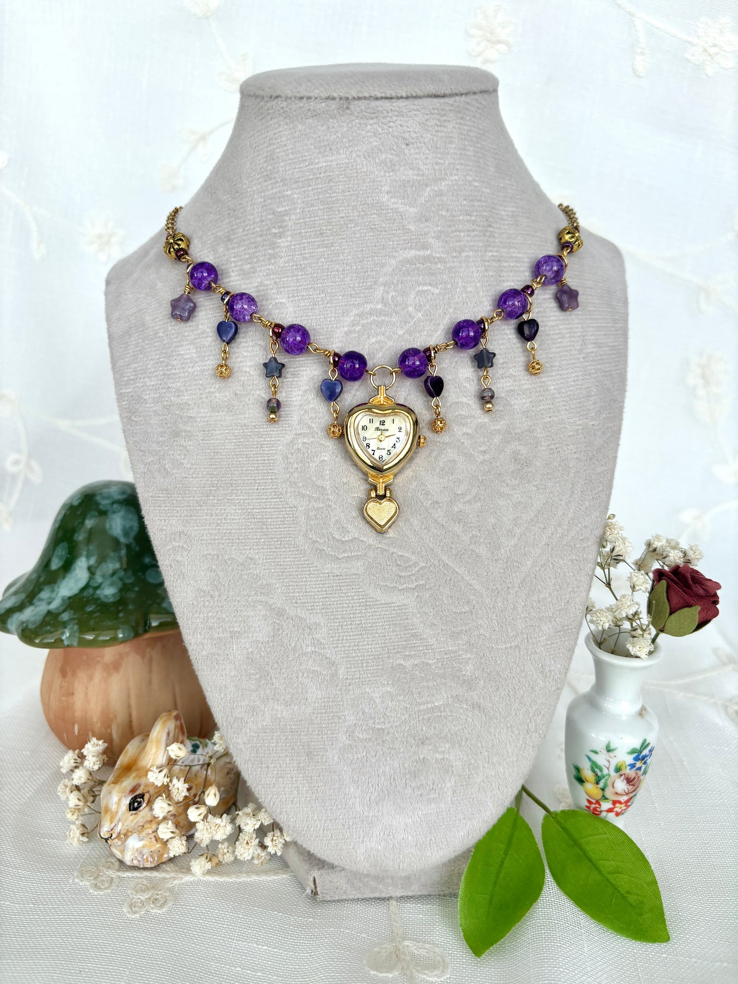 "Royal Cosmos" Watch Necklace