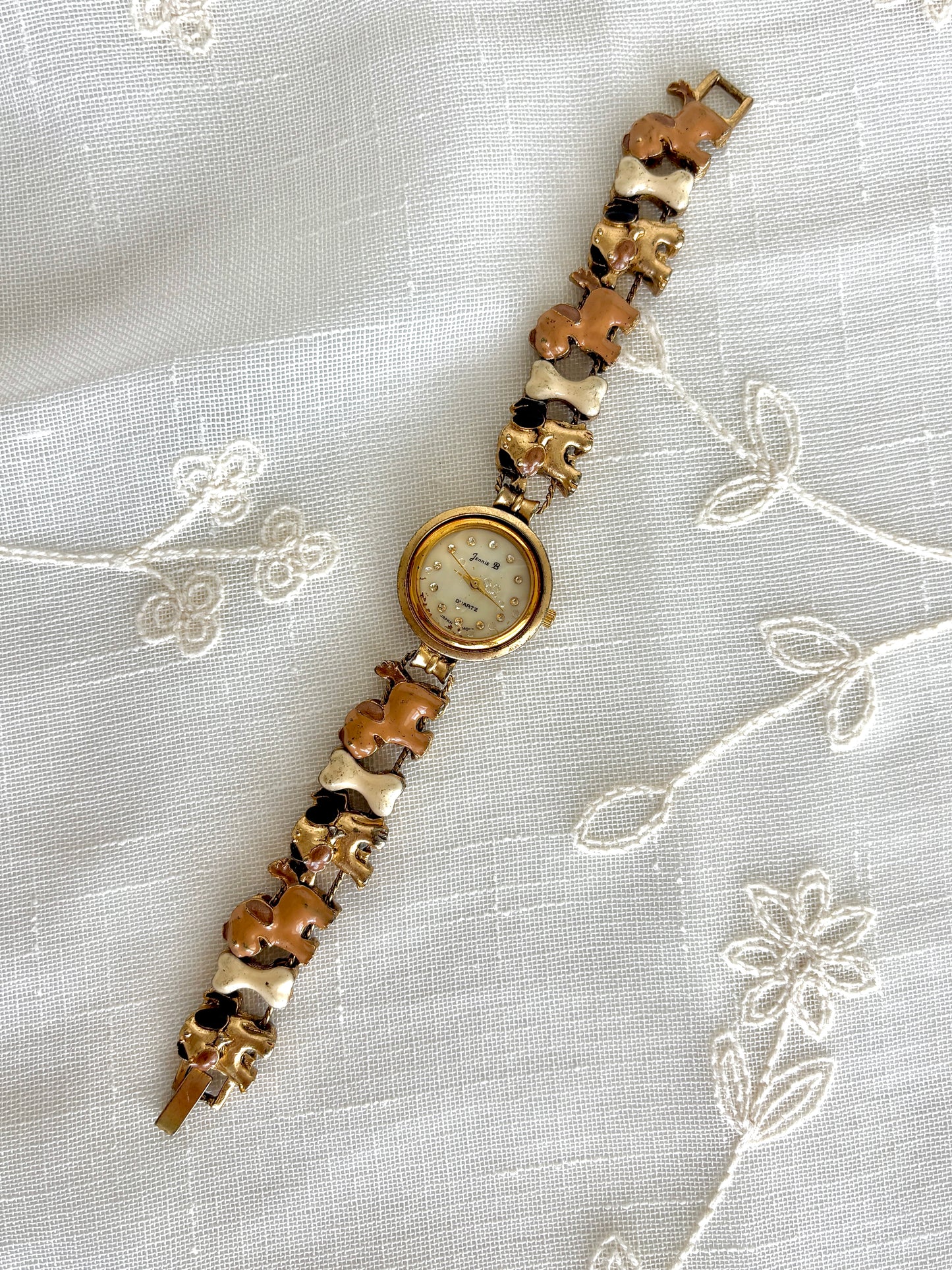 Jennie B Dogs & Bones Slider Charm Watch