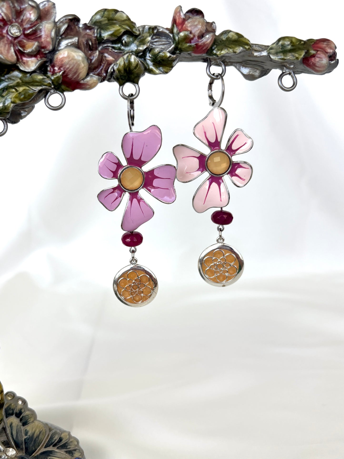 "Flora-Donna Girl" Earrings