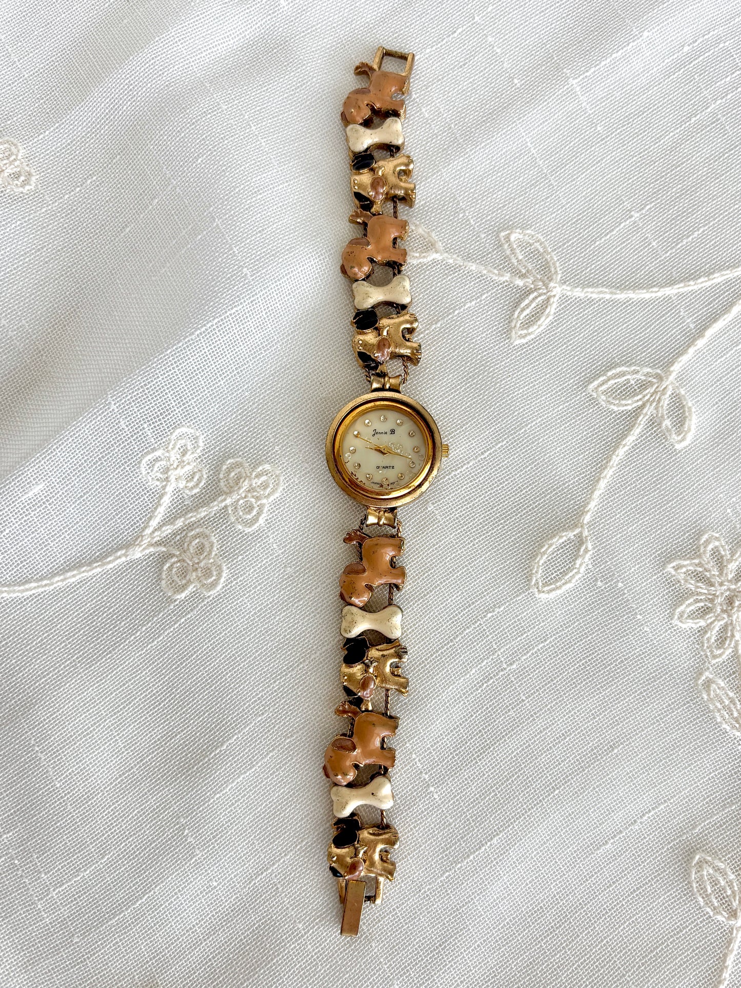 Jennie B Dogs & Bones Slider Charm Watch