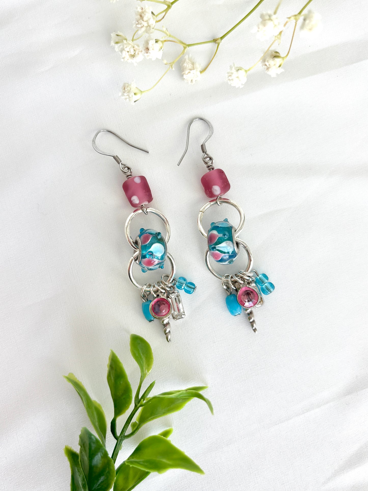 “Cotton Candy” Earrings