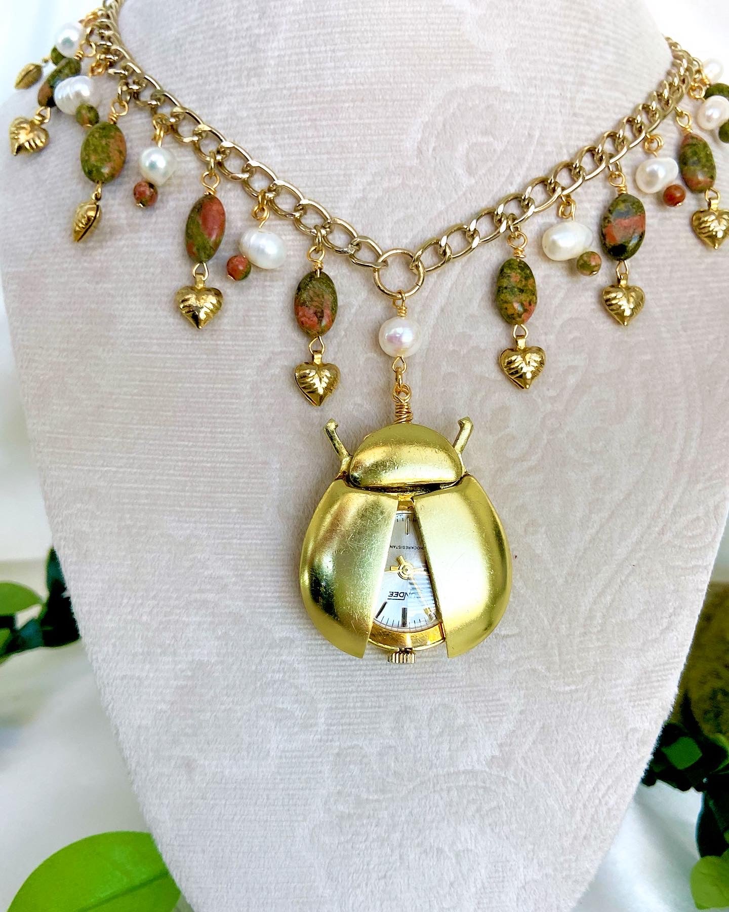 "Winging It" Watch Necklace