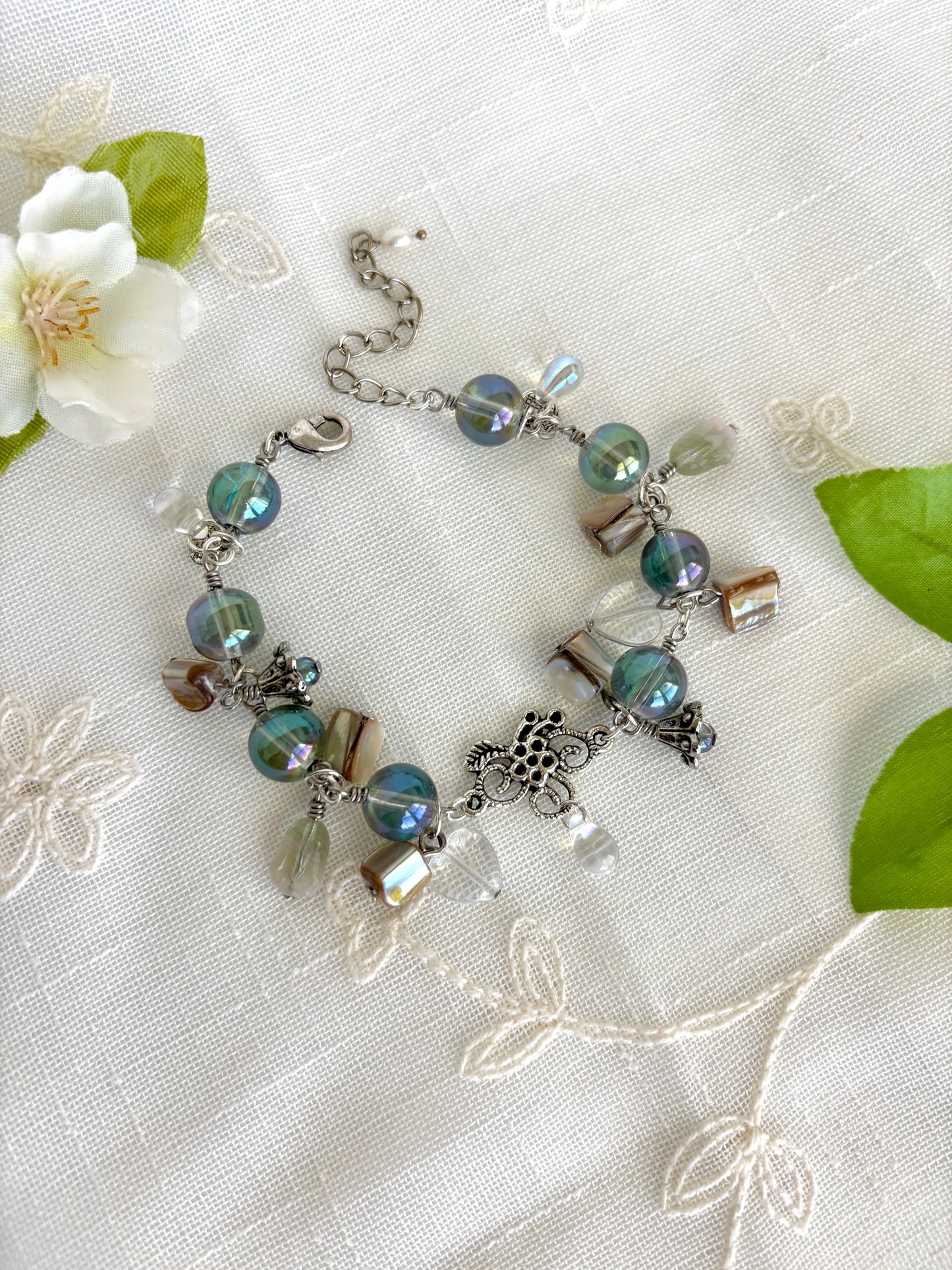 "Bubbly Personality" Charm Bracelet