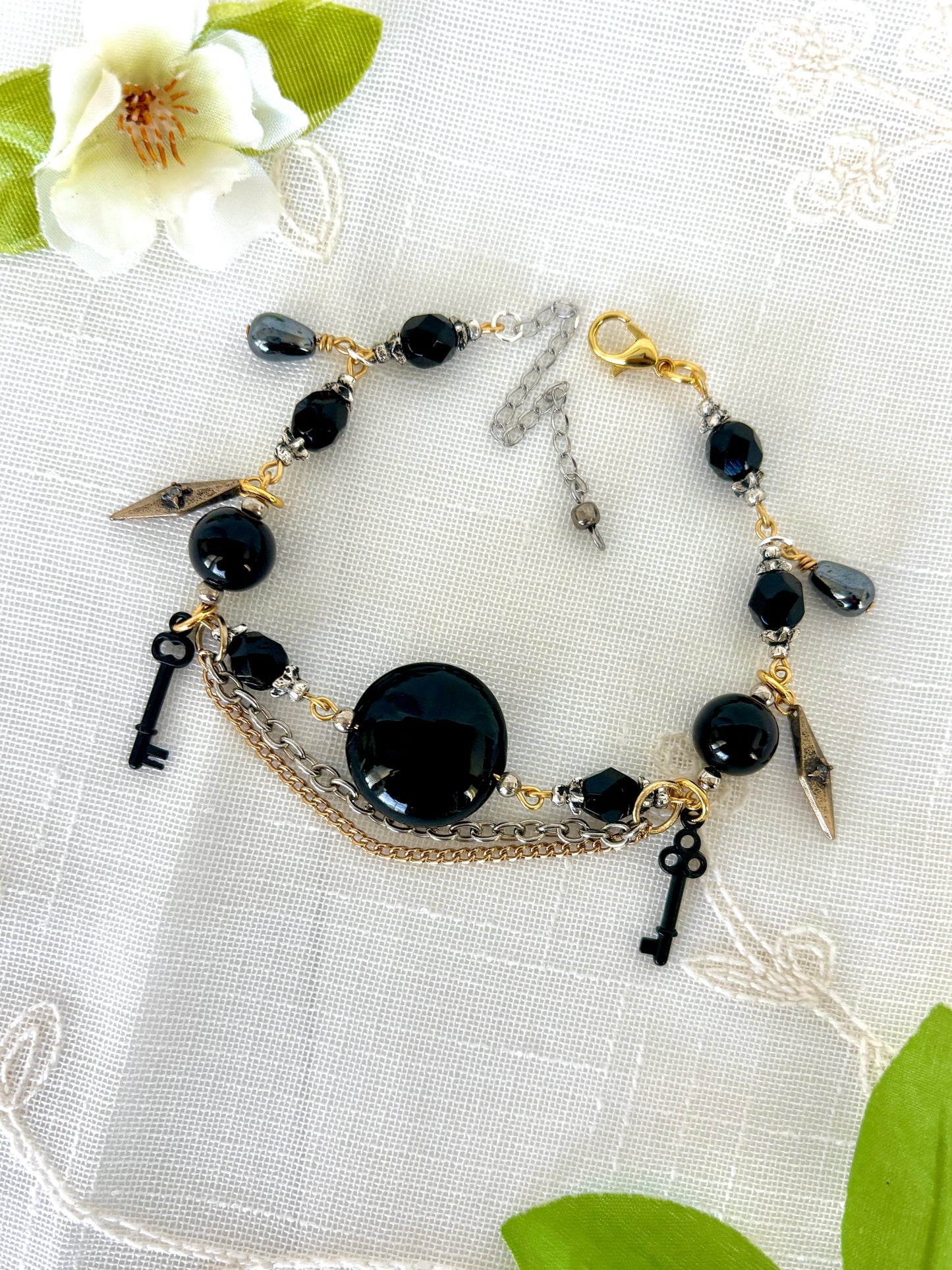 "Mixed Messages" Charm Bracelet
