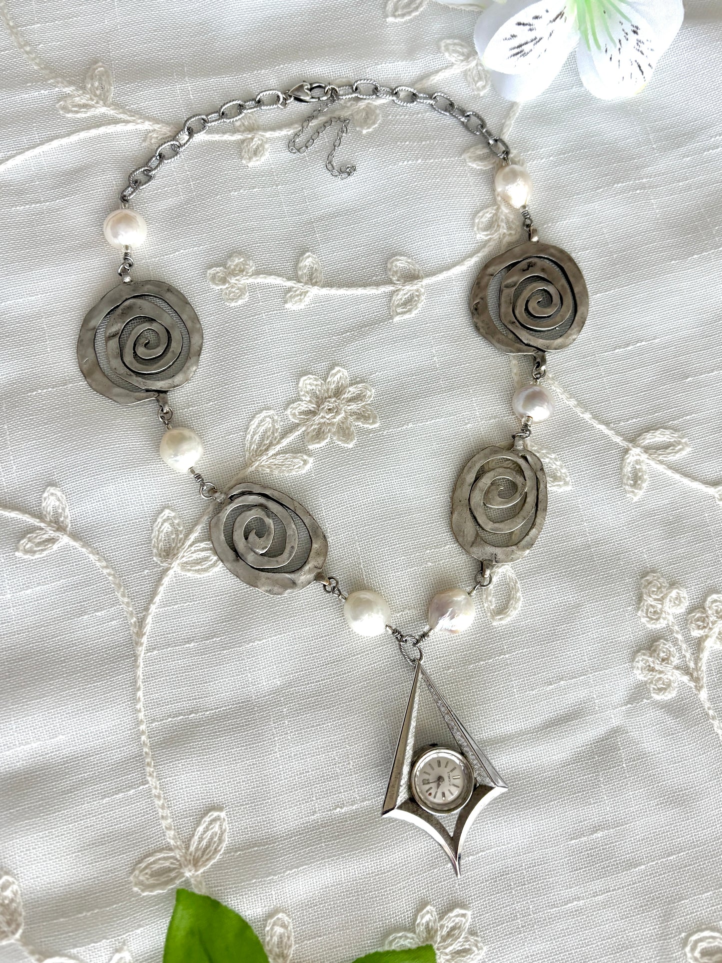 "Don't Get It Twisted" Watch Necklace