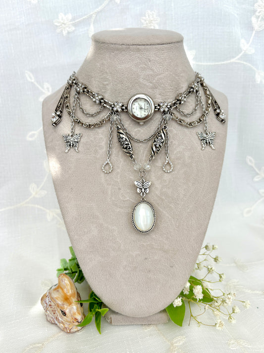 “Metamorphical” Watch Necklace