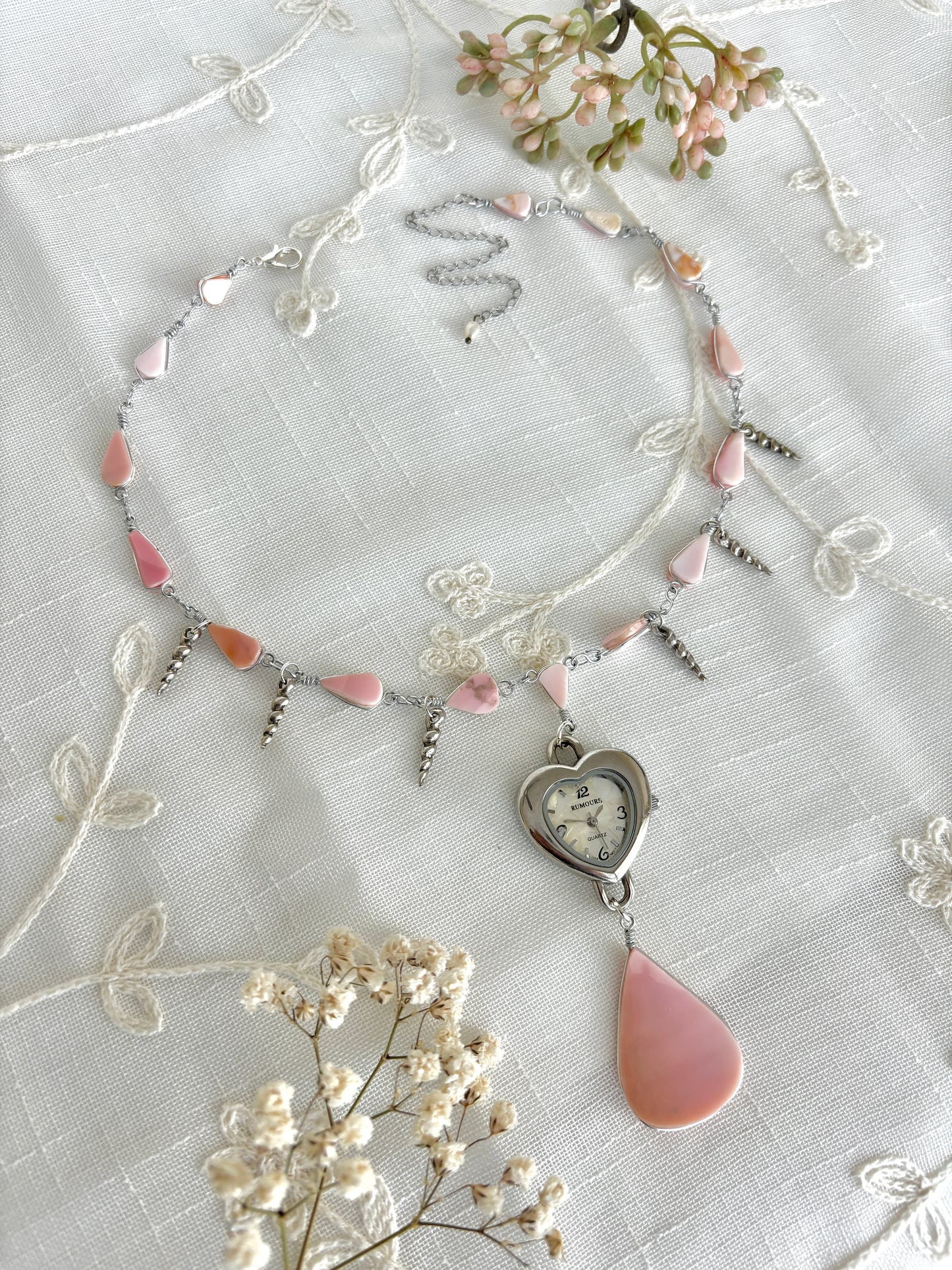 "Shellebration" Watch Necklace