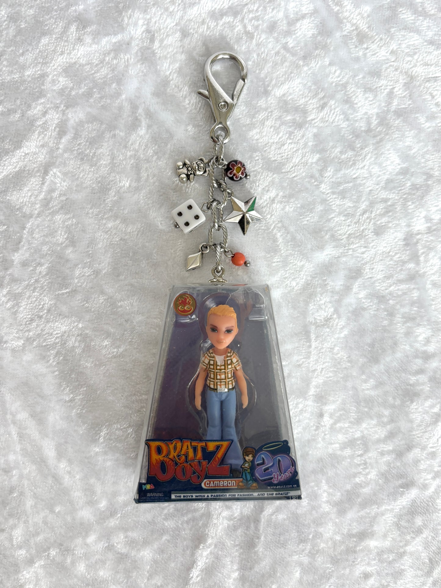 Bratz Boys "20 Yearz" Charmed Keychain - Cameron