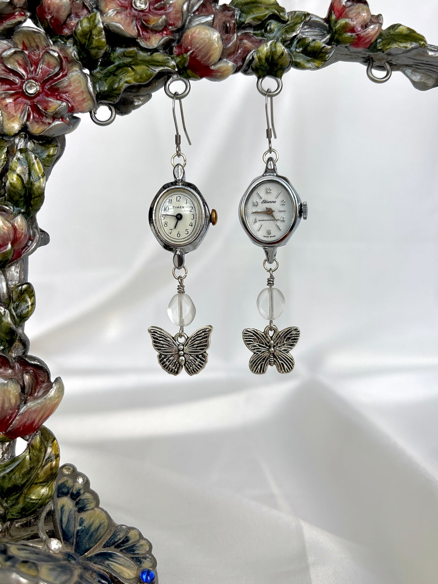 "Are You Free?" Watch Earrings