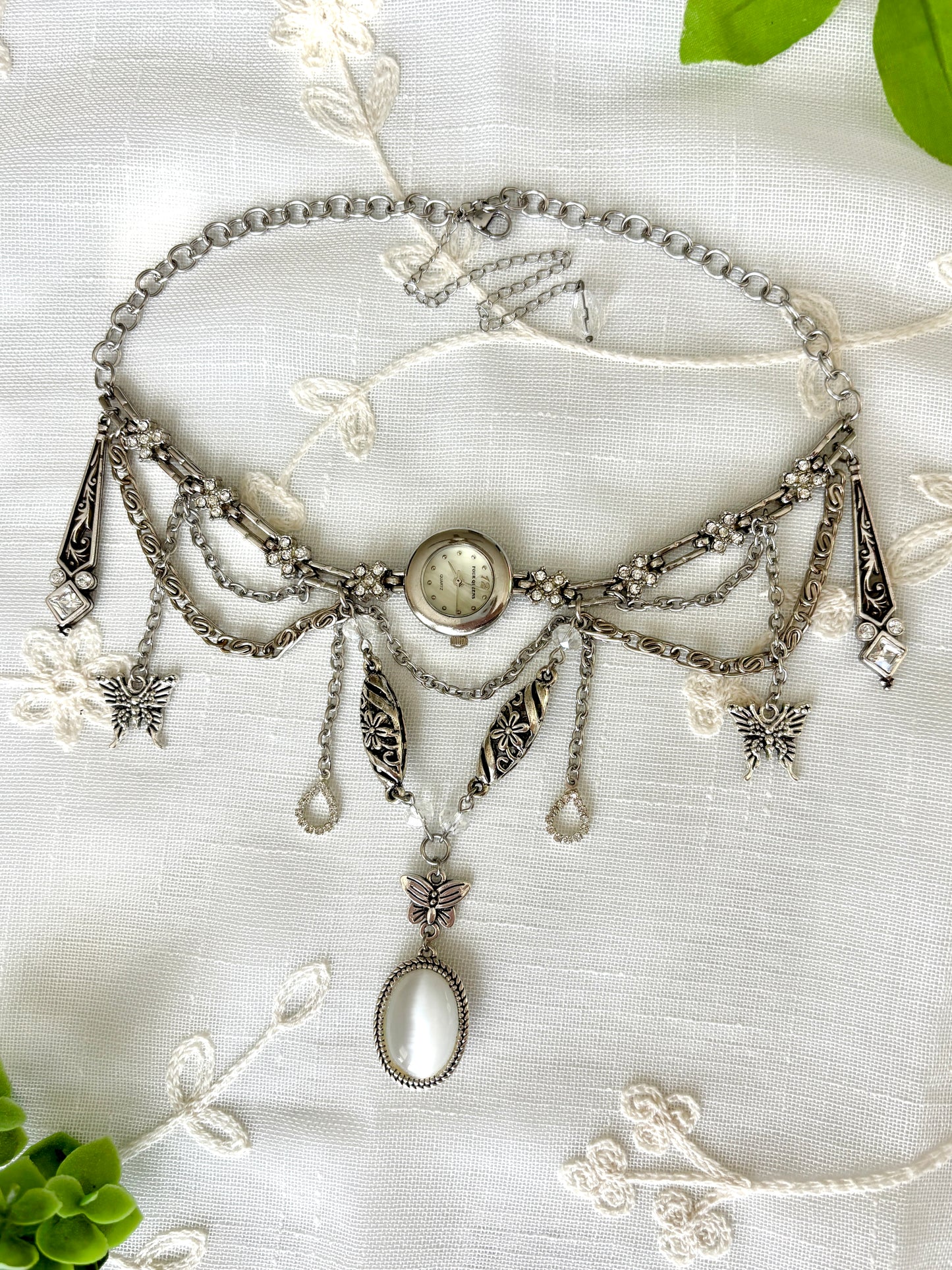 “Metamorphical” Watch Necklace