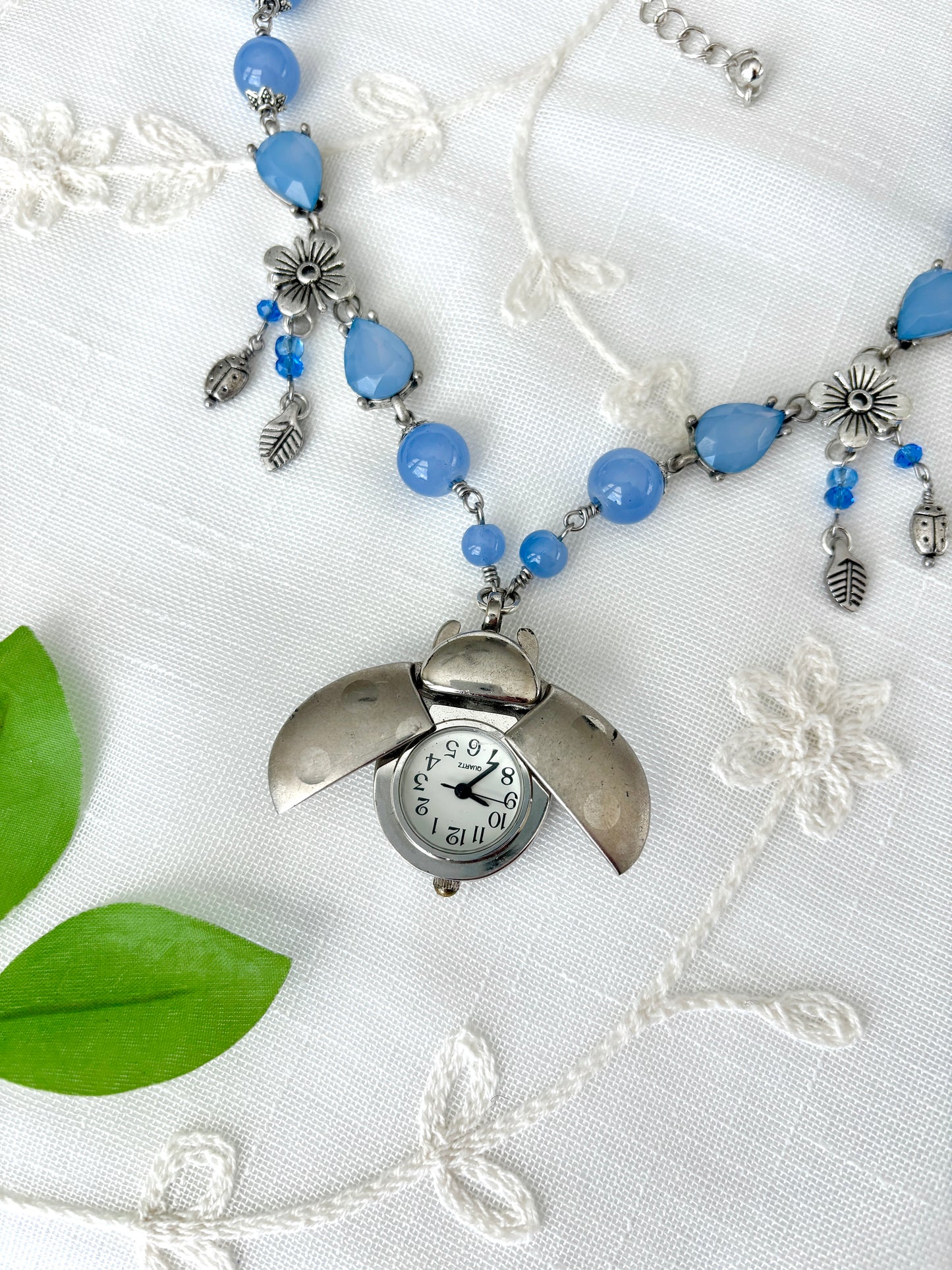 "Buggin' Out" Watch Necklace