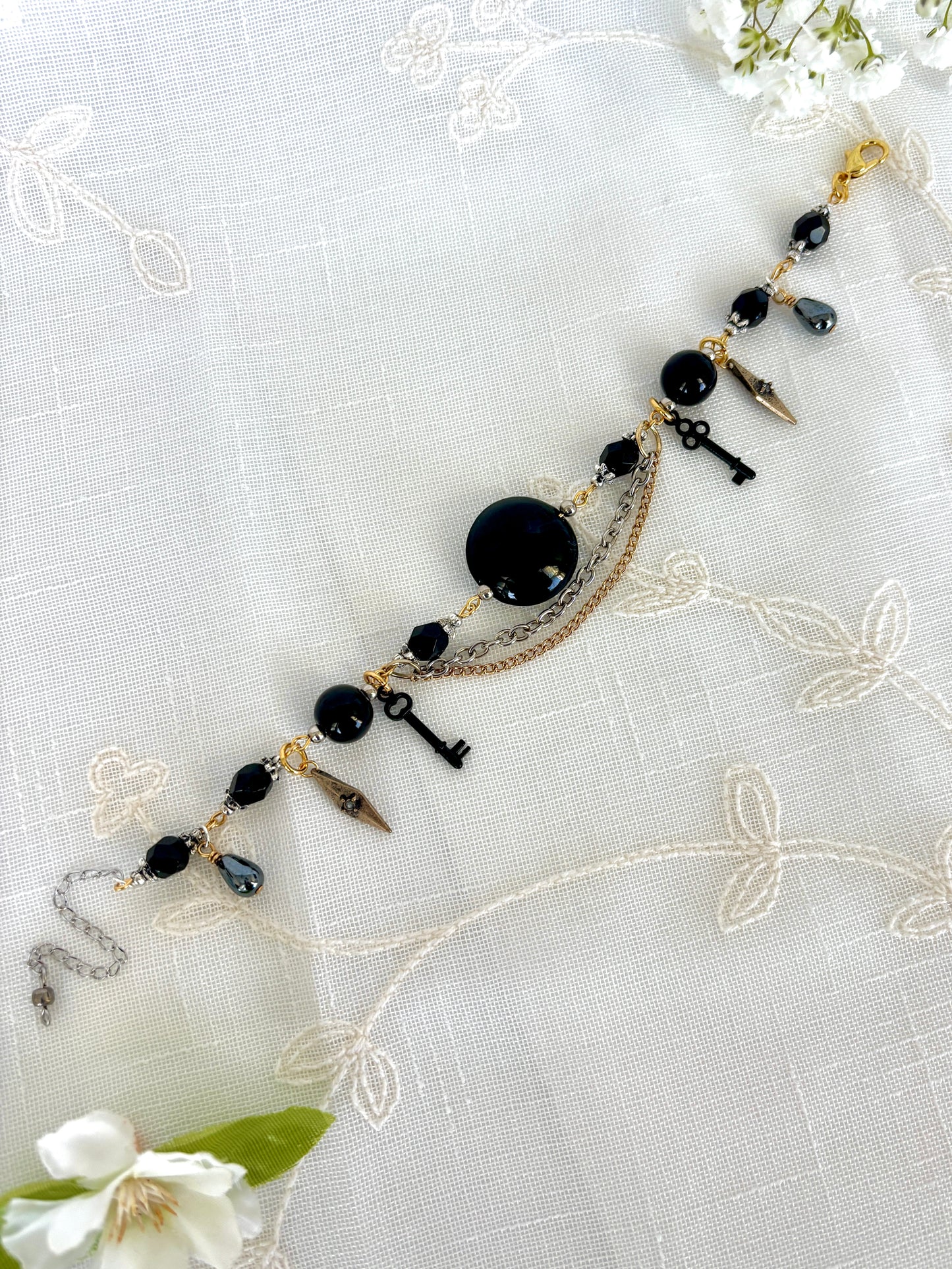"Mixed Messages" Charm Bracelet