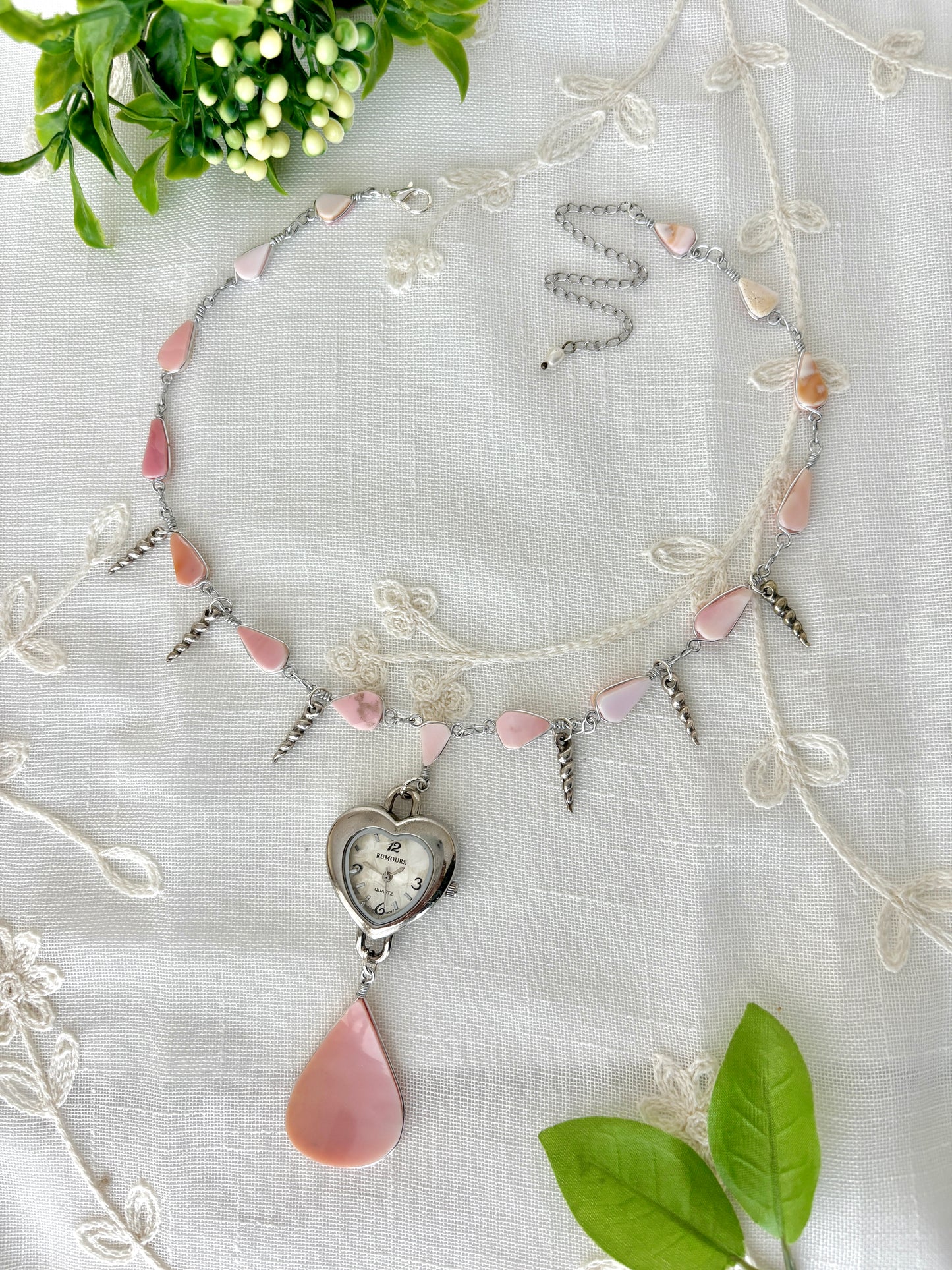 "Shellebration" Watch Necklace