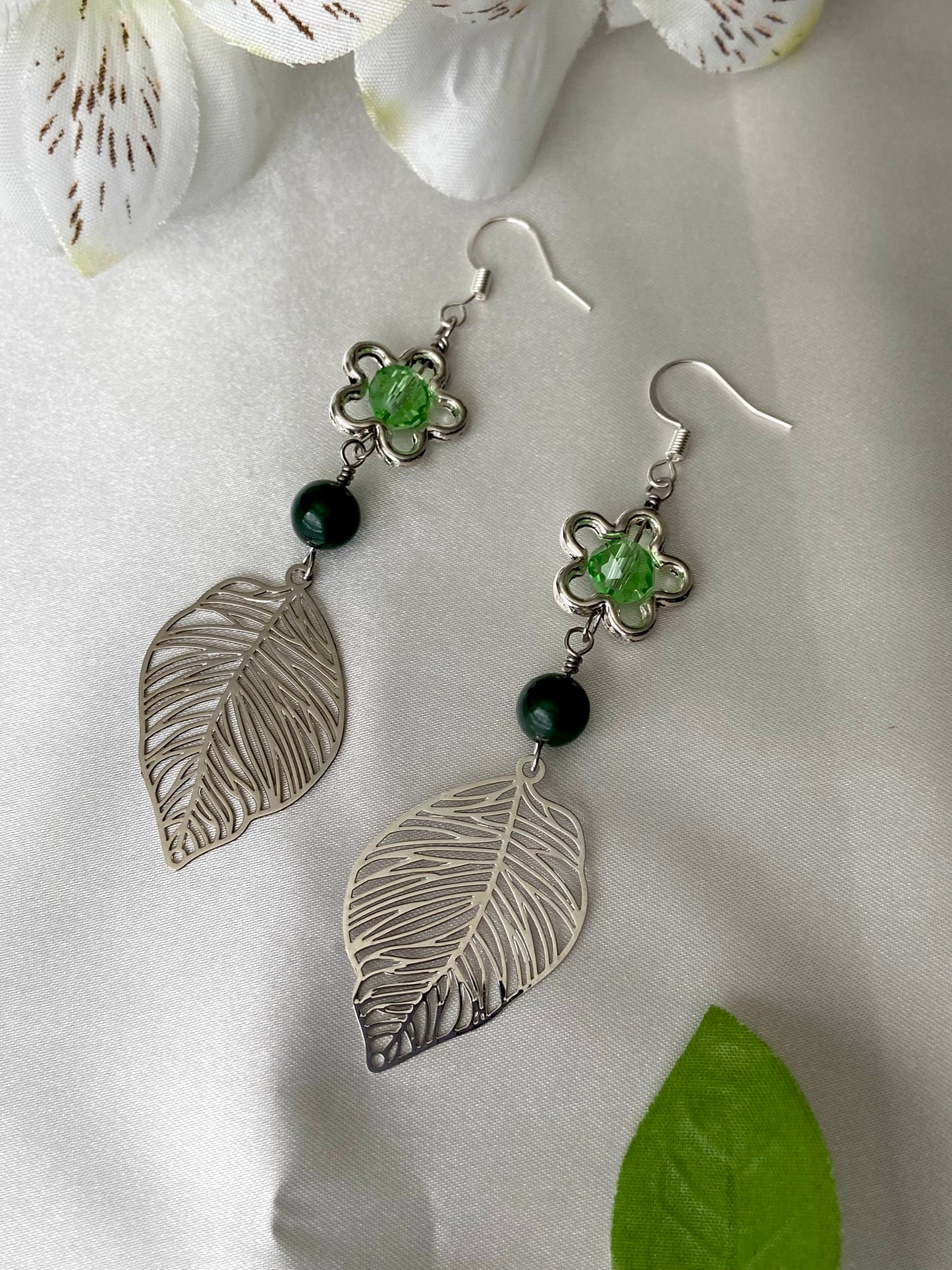 "Green Light" Earrings