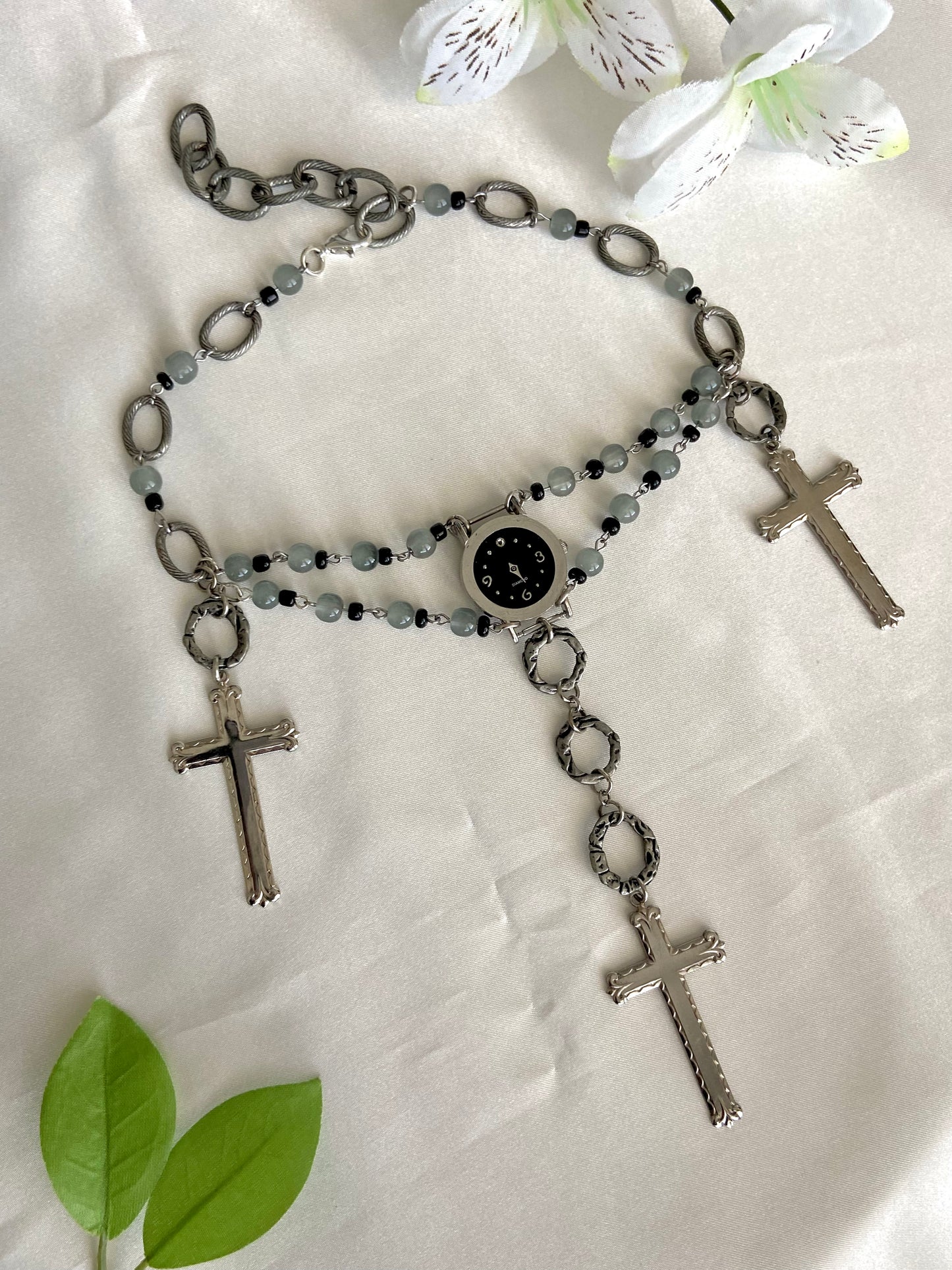 "Trinity" Watch Necklace