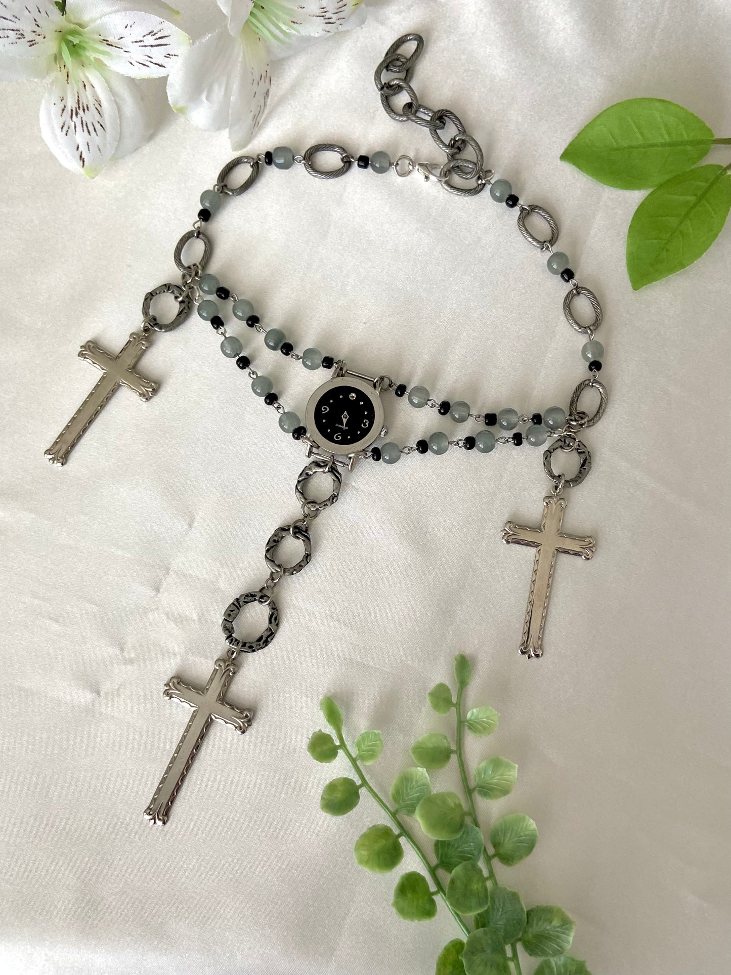 "Trinity" Watch Necklace