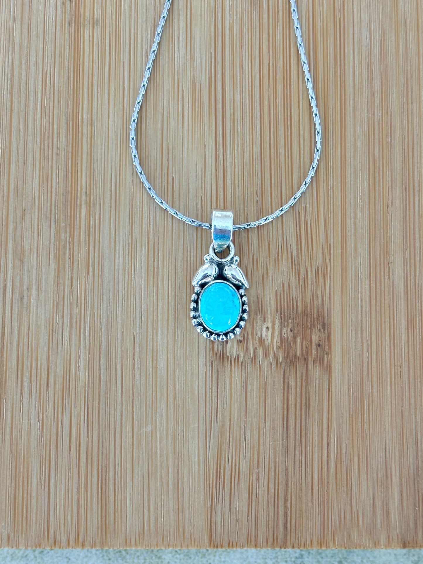 Blue Larimar • Sterling .925 Pendant
